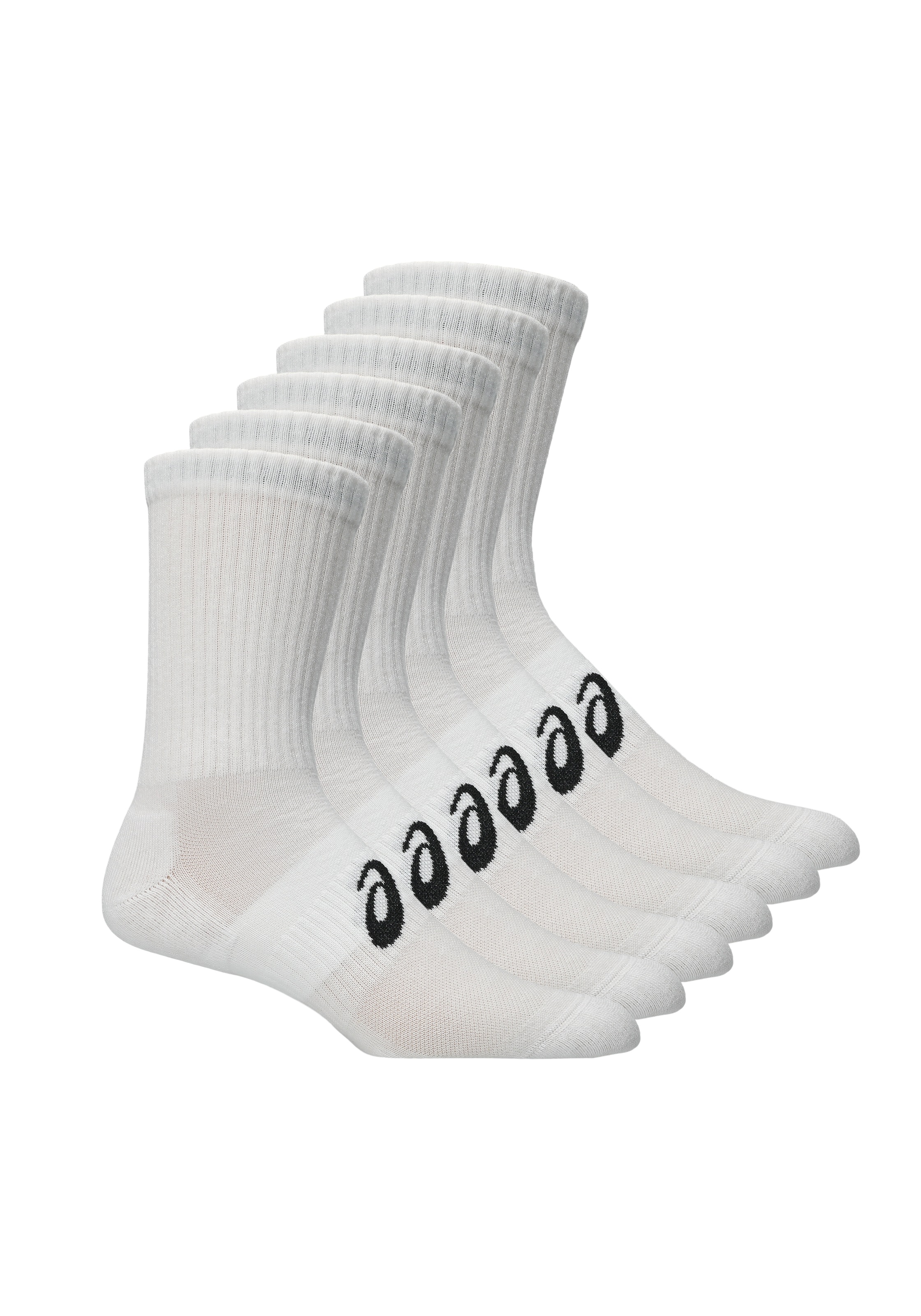 Asics Chaussettes de sport »6 PACK CREW SOCK« avec amorti, coupe crew