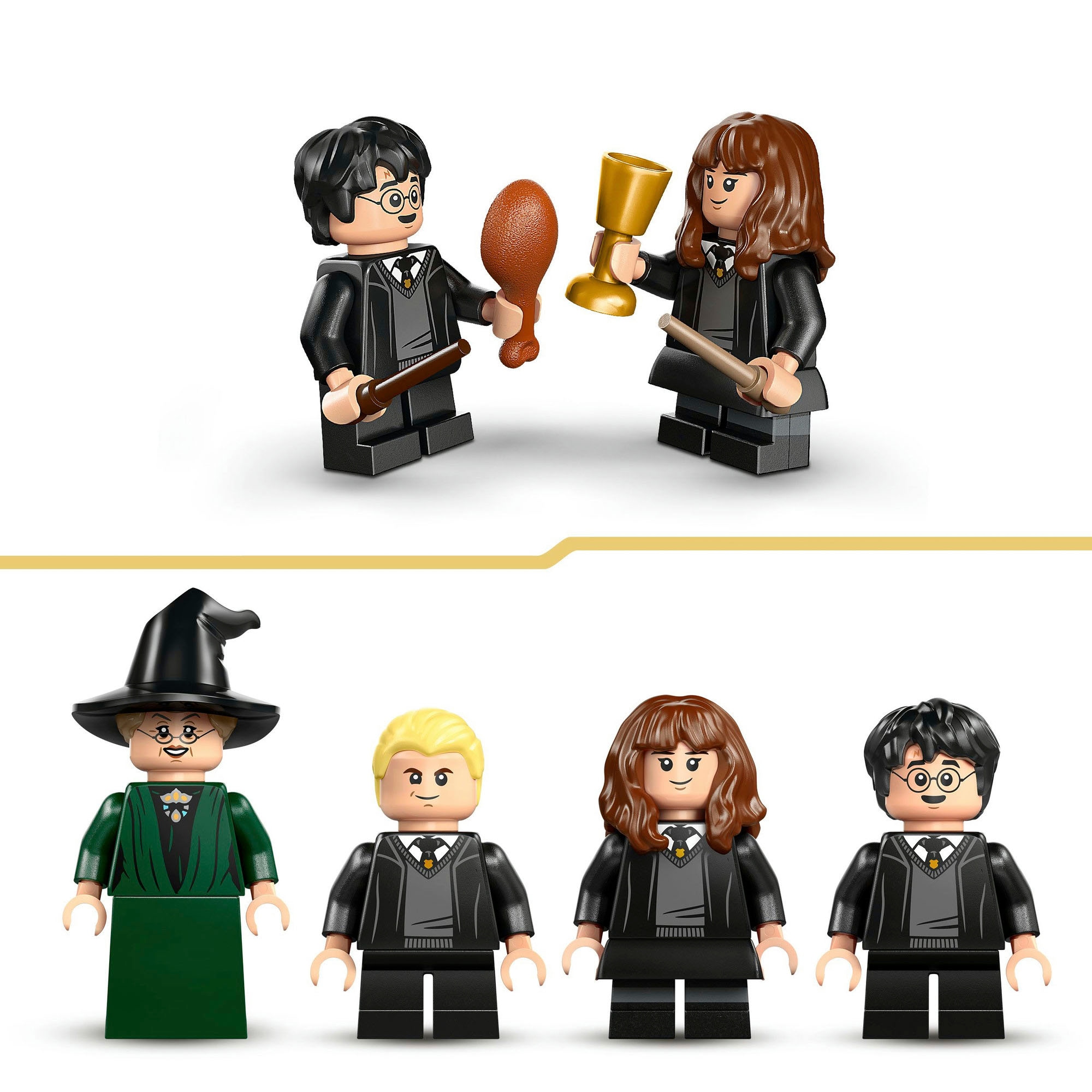 LEGO® Konstruktionsspielsteine »Schloss Hogwarts: Auswahlzeremonie mit dem Sprechenden Hut (76460)« LEGO Harry Potter; Made in Europe