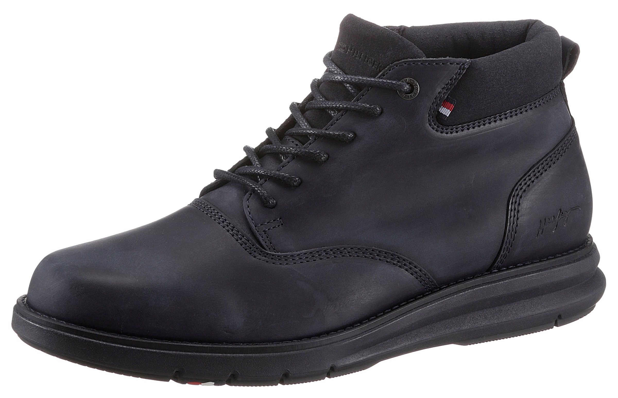 Image of Tommy Hilfiger Schnürboots »PREMIUM HYBRID LTH BOOT«, mit gepolstertem Schaftrand bei Ackermann Versand Schweiz