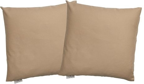 TOM TAILOR HOME Dekokissen »Dove«, unifarben, Kissenhüllen ohne Füllung, 2er Pack