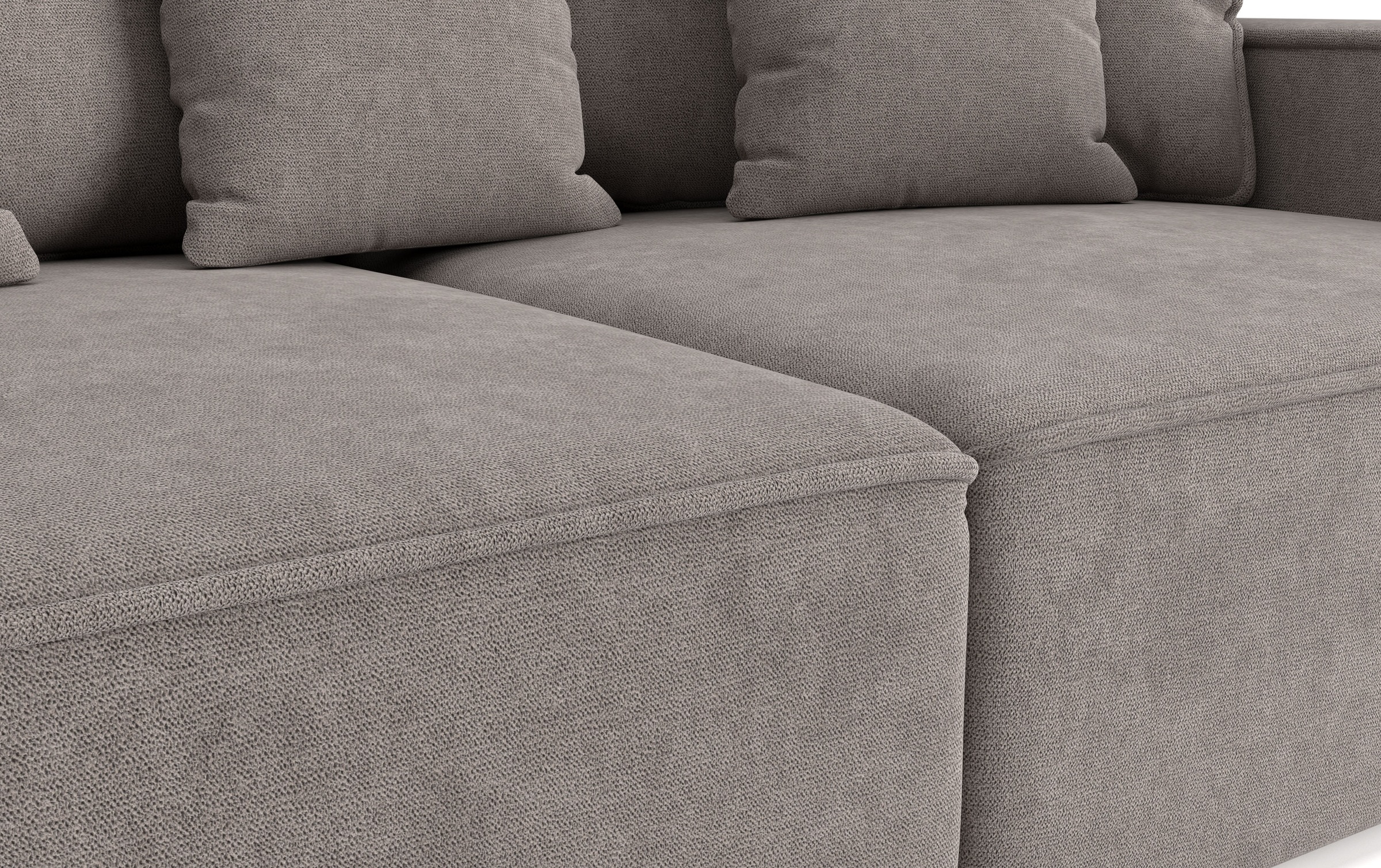 INOSIGN Big-Sofa »Surf« mit 7 Kissen, gemütlicher Sitzkomfort