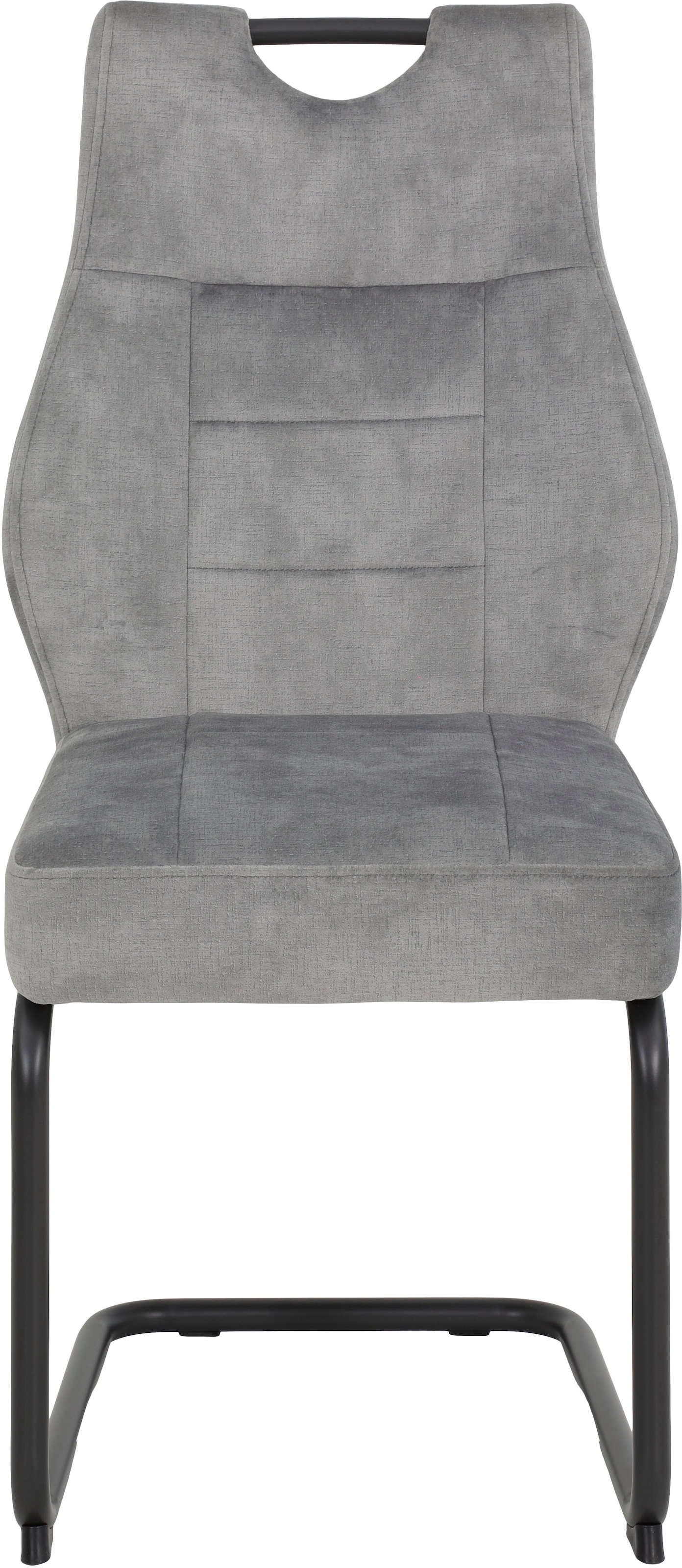 HELA Esszimmerstuhl »Linda S Schwingstuhl BESTSELLER«, (Set), 1 St., Samtvelours, mit Taschenfederkern Sitz, mit 140KG belastbar, Freischwinger