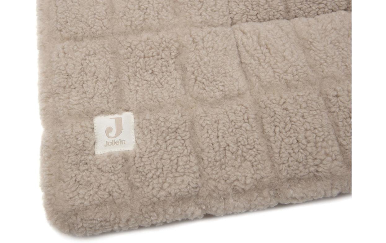 Jollein Tapis d'éveil »Box Teddy 75 x 95 cm« Weiche Krabbeldecke für den Laufstall