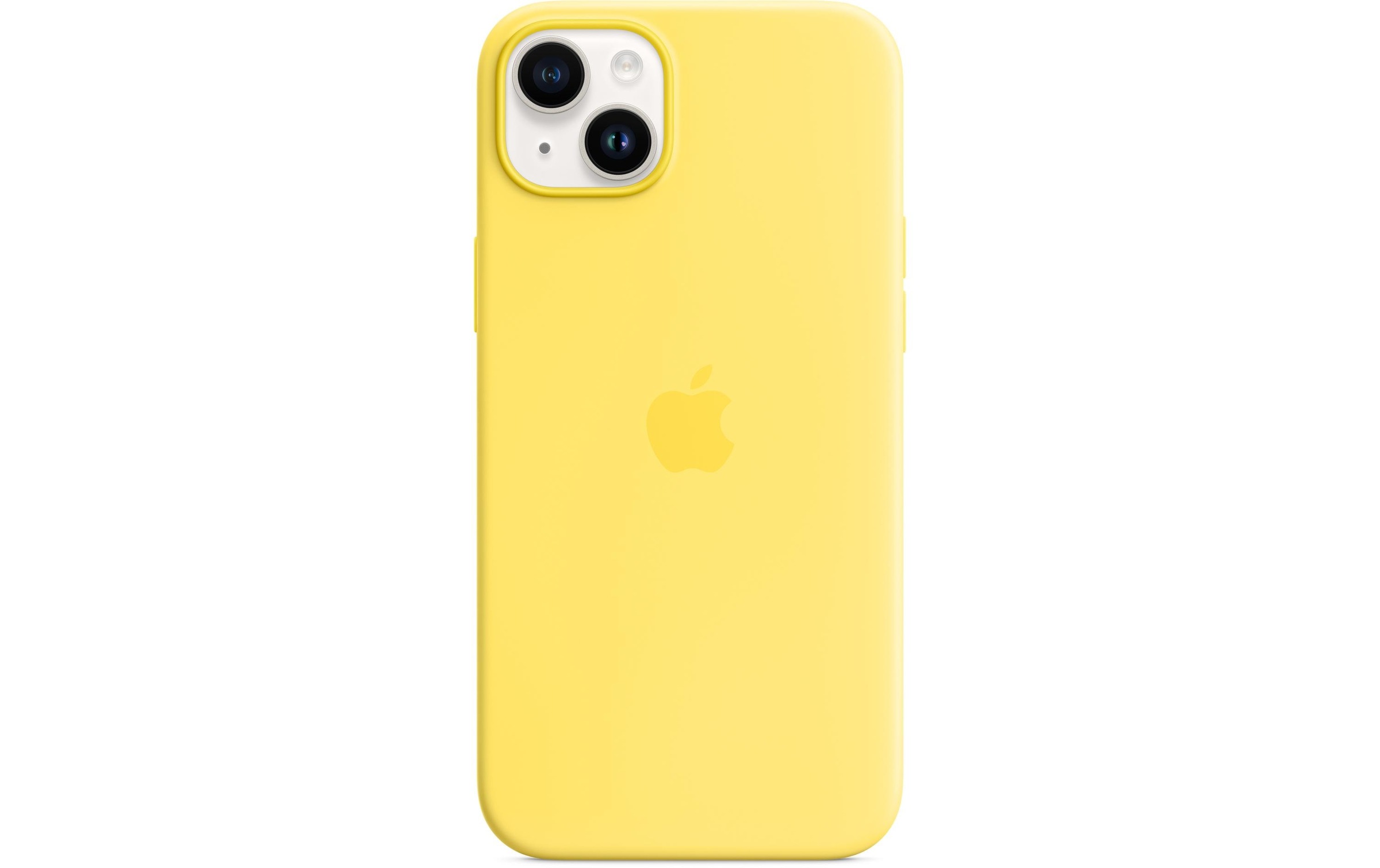 Apple Smartphone Silikon Case mit MagSafe, iPhone 14 Plus, Kanariengelb