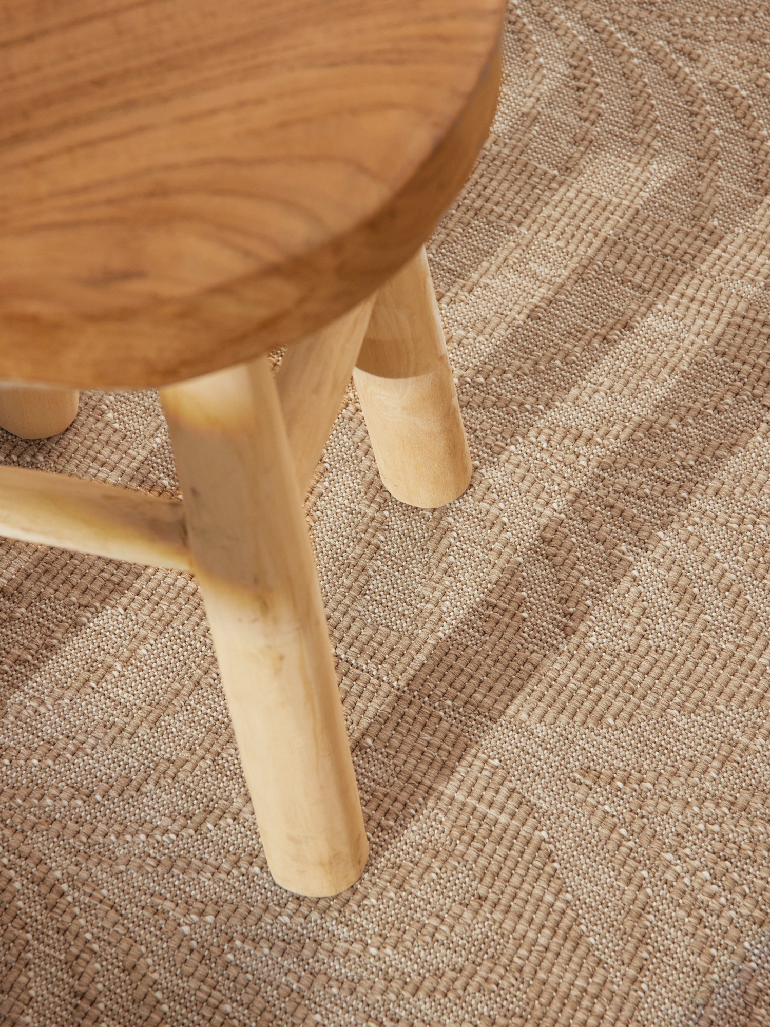 HANSE Home Outdoorteppich »Liora Wendeteppich«, rund, 5 mm Höhe, In und Outdoor, Flachgewebe, wetterfest, pflegeleicht, robust