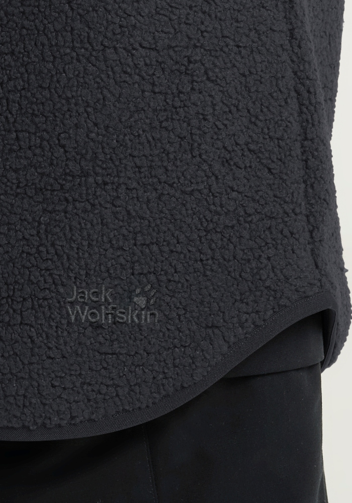 Jack Wolfskin Manteau fonctionnel »HIGH CURL COAT W« pour la randonnée et trekking, style sportif, en polyester, coupe-vent