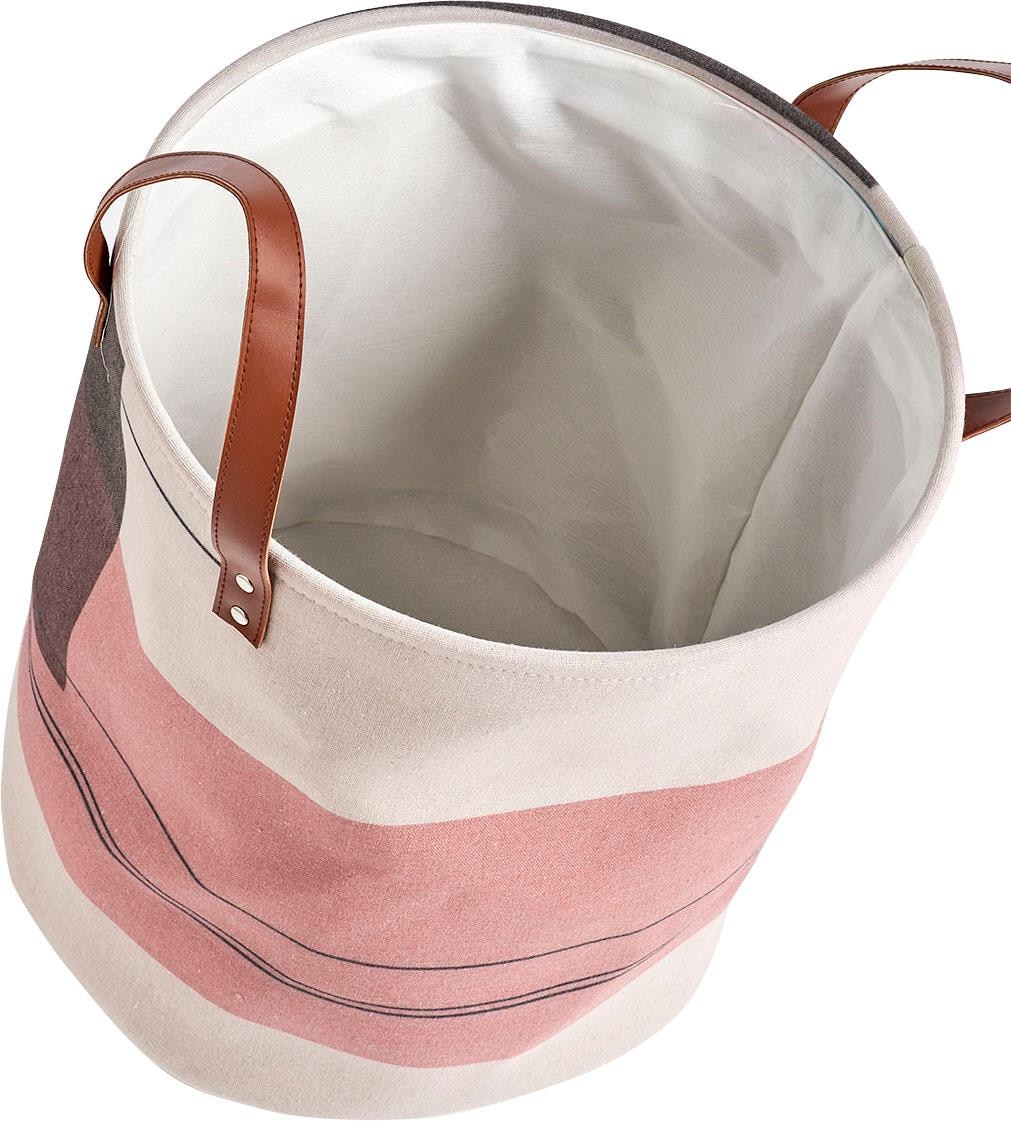 Zeller Present Aufbewahrungskorb »Modern« aus hochwertiger Leine hergestellt