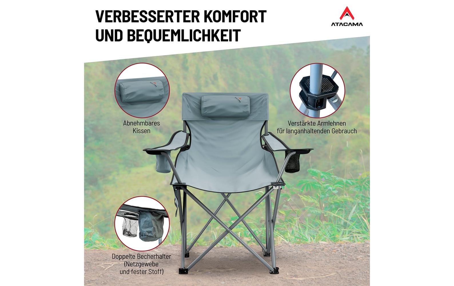   Chaise de camping »Atacama Angelstuhl faltbar« ()