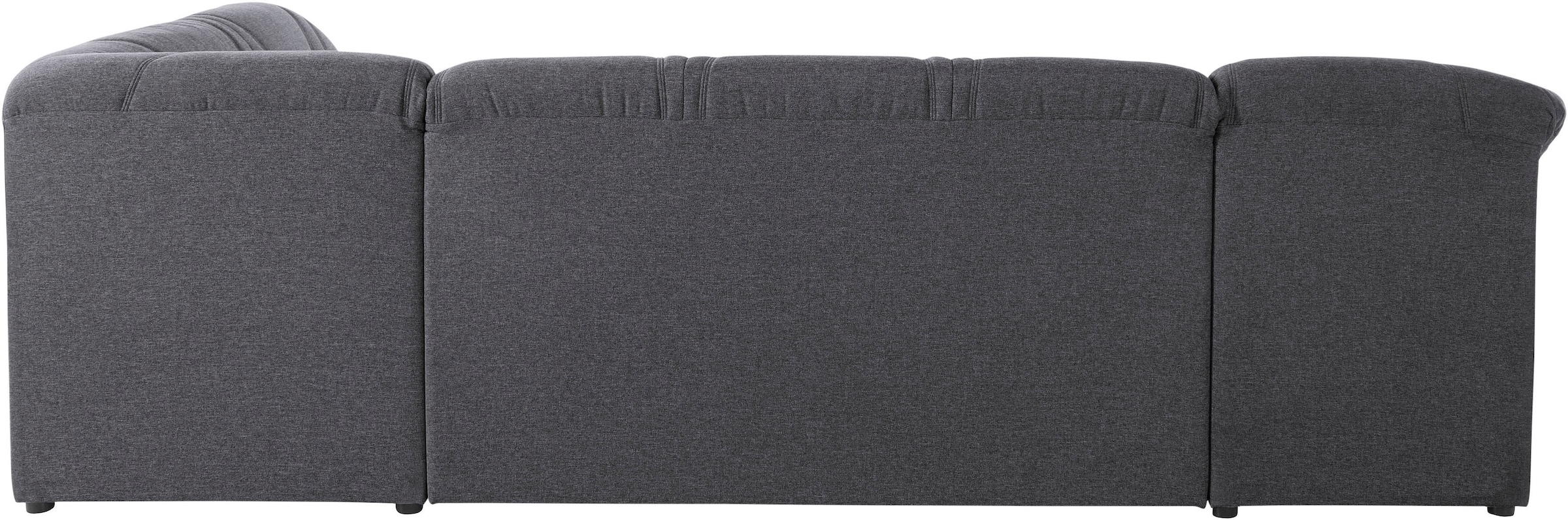 DOMO collection Wohnlandschaft »SARAFINA 295x83x180 cm, auch mit Federkern für mehr Sitzkomfort!« whlw. mit Bettfunktion, elegantes Design, U-Form