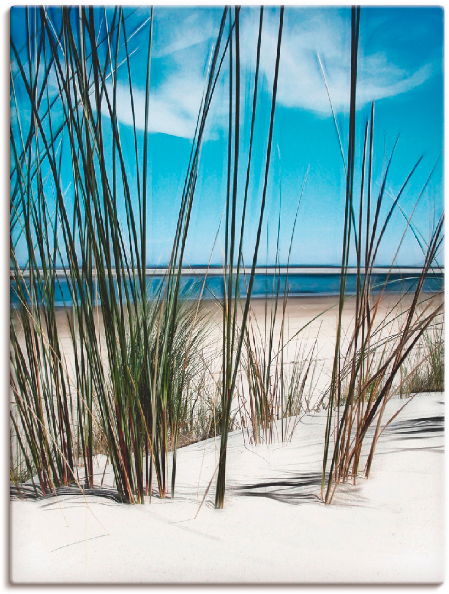 Image of Artland Wandbild »Spiekeroog«, Strand, (1 St.), in vielen Grössen & Produktarten -Leinwandbild, Poster, Wandaufkleber / Wandtattoo auch für Badezimmer geeignet bei Ackermann Versand Schweiz