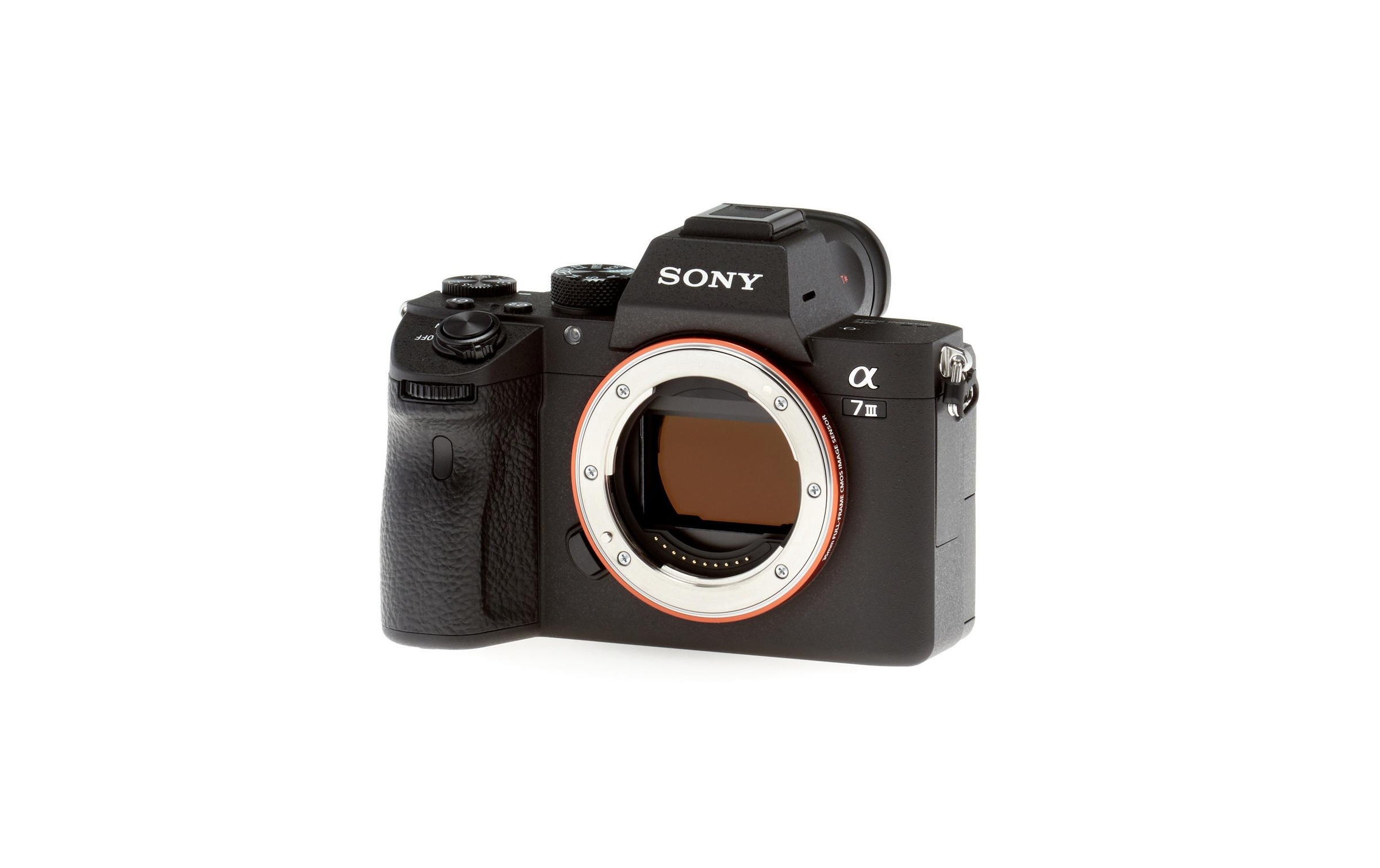 Sony Systemkamera »Alpha 7 III Kit 24-105 f/4 G OSS«, Bluetooth-NFC-WLAN, Bildsstabilisator, elektronischer Bildsucher, manueller Fokus