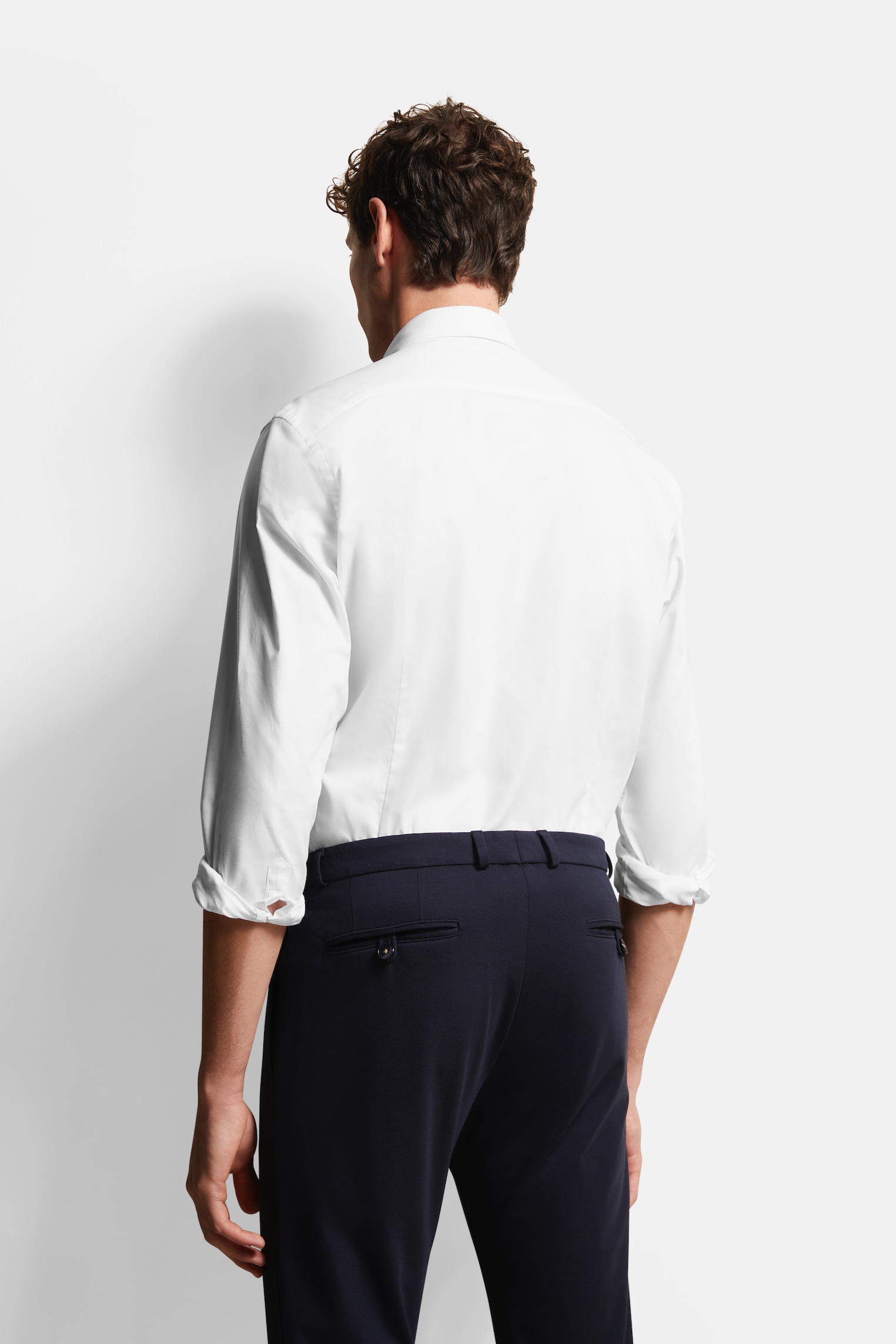 bugatti Langarmhemd »Modern Fit«, mit Button-Down-Kragen