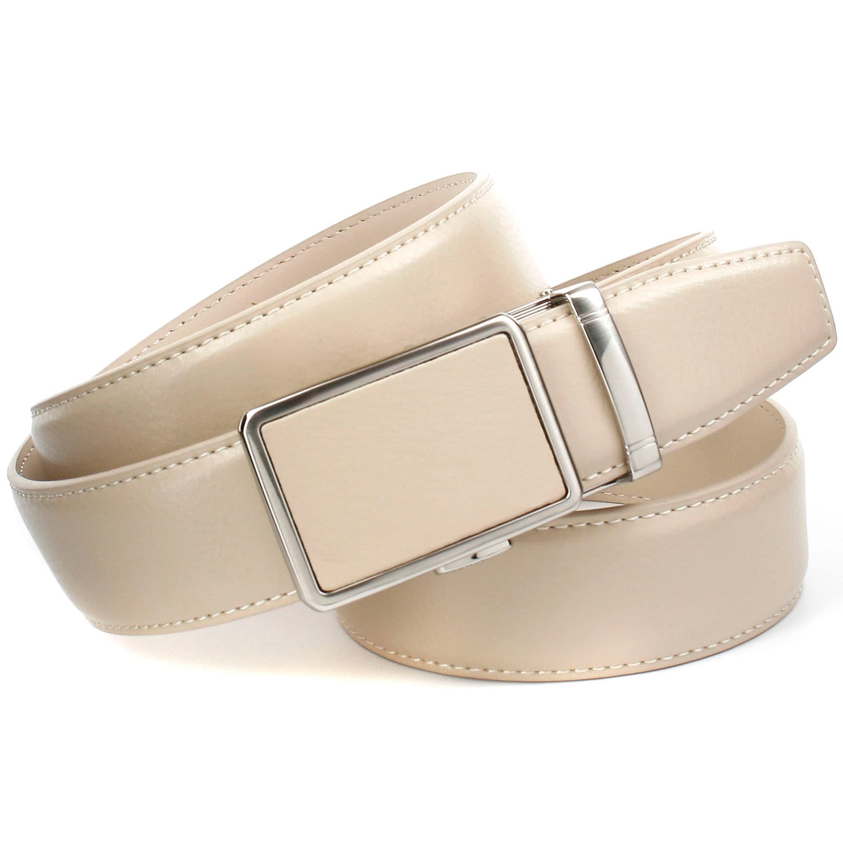 Image of Anthoni Crown Ledergürtel, genarbt, mit teilbezogener Schliesse bei Ackermann Versand Schweiz