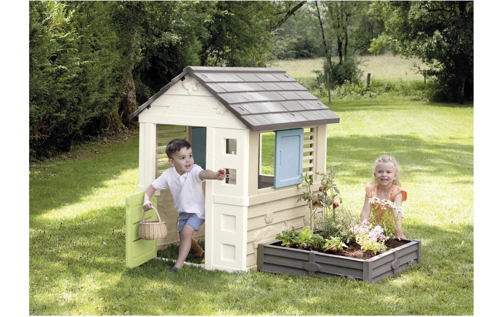 Smoby Spielhaus »Life Square mit Sandkasten«