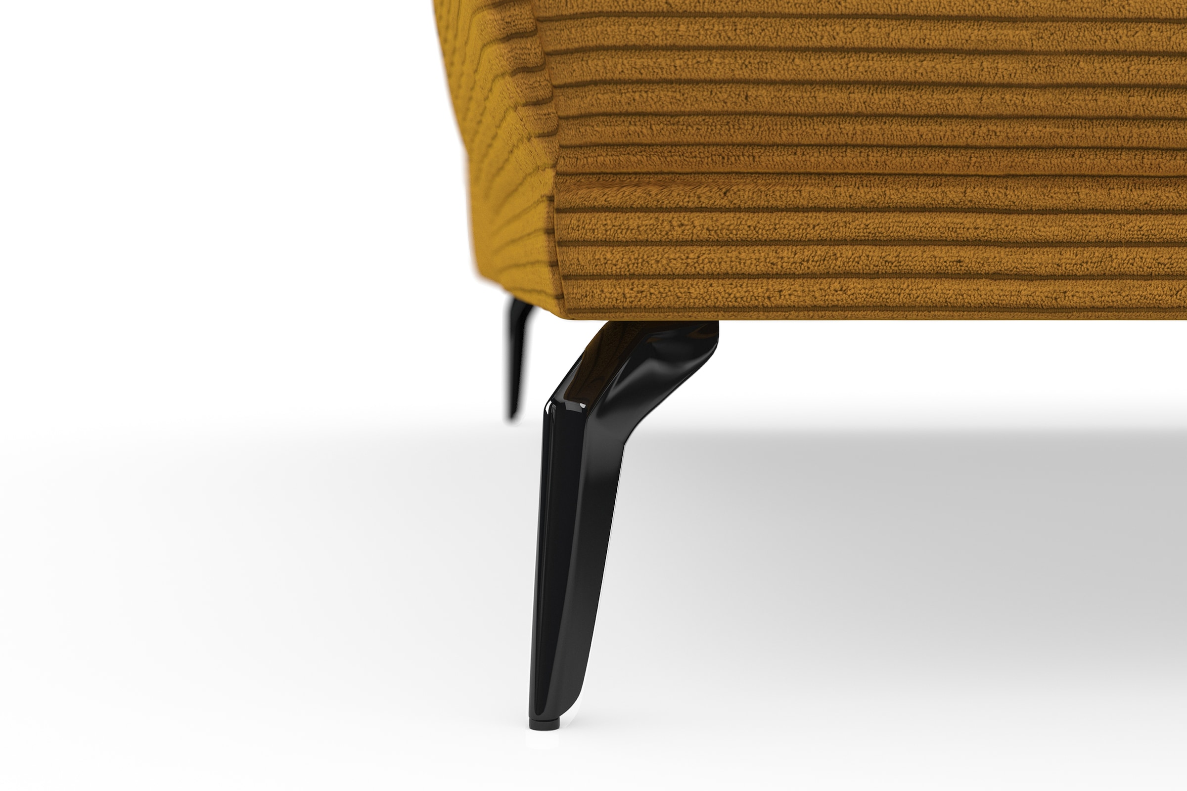 INOSIGN Ecksofa »Coco L-Form« Sitztiefen-, Arm- und Kopfteilverstellung, Cord-Bezug, Fusshöhe 15 cm