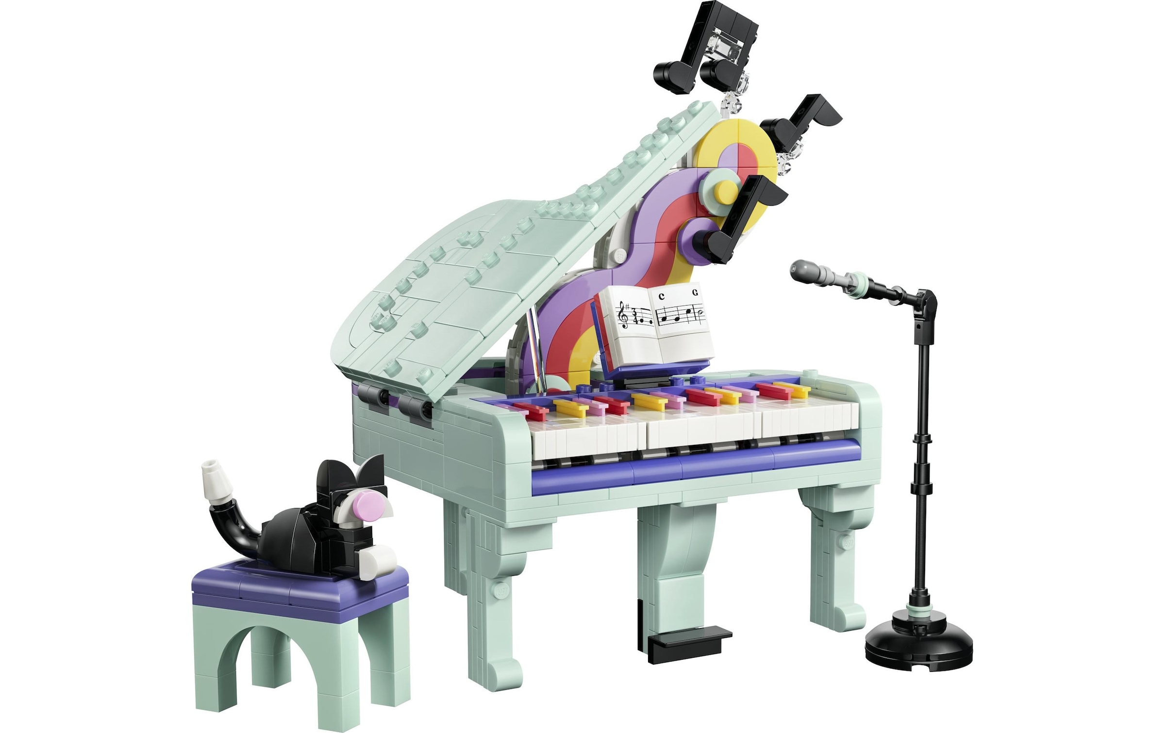 LEGO® Konstruktionsspielsteine »Deko-Klavier mit Katze (31392), LEGO Creator« Made in Europe