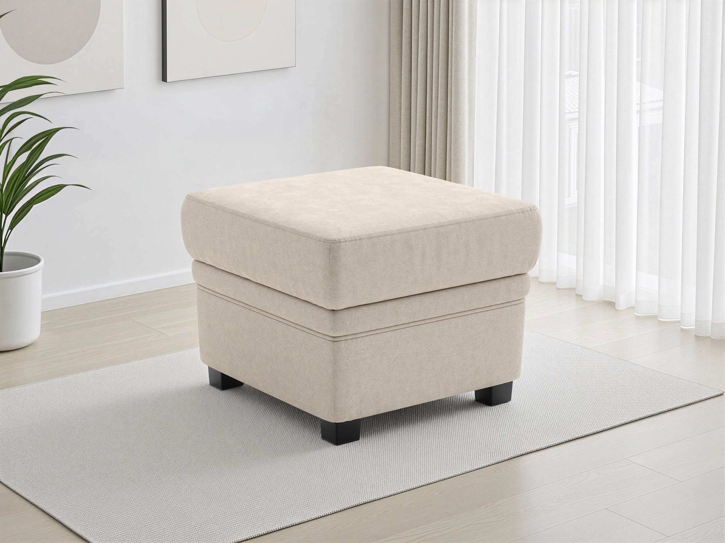sit&more Tabouret rembourré »Savona, B: 58 cm« 1 cuis tlg. à combiner individuellement