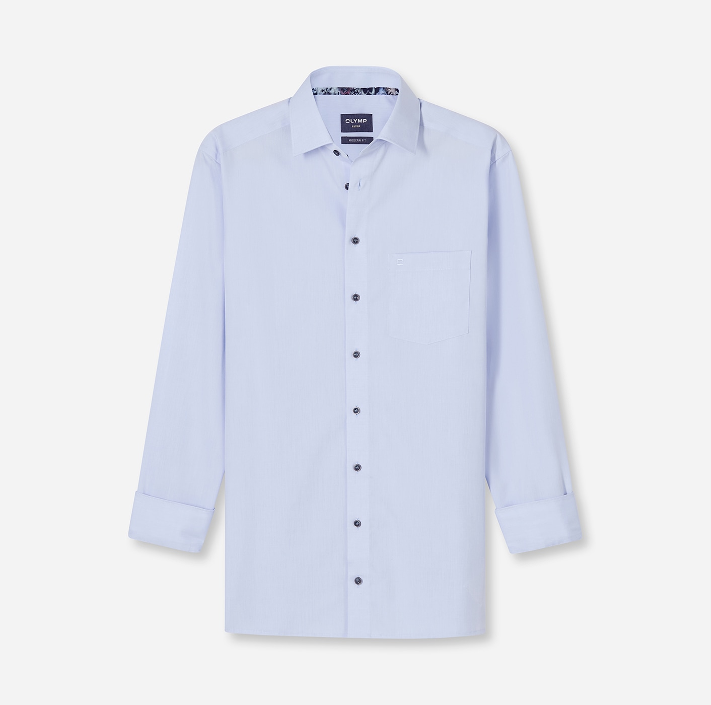 OLYMP Langarmhemd »Luxor modern fit« Businesshemd, modern fit, New-Kentkragen