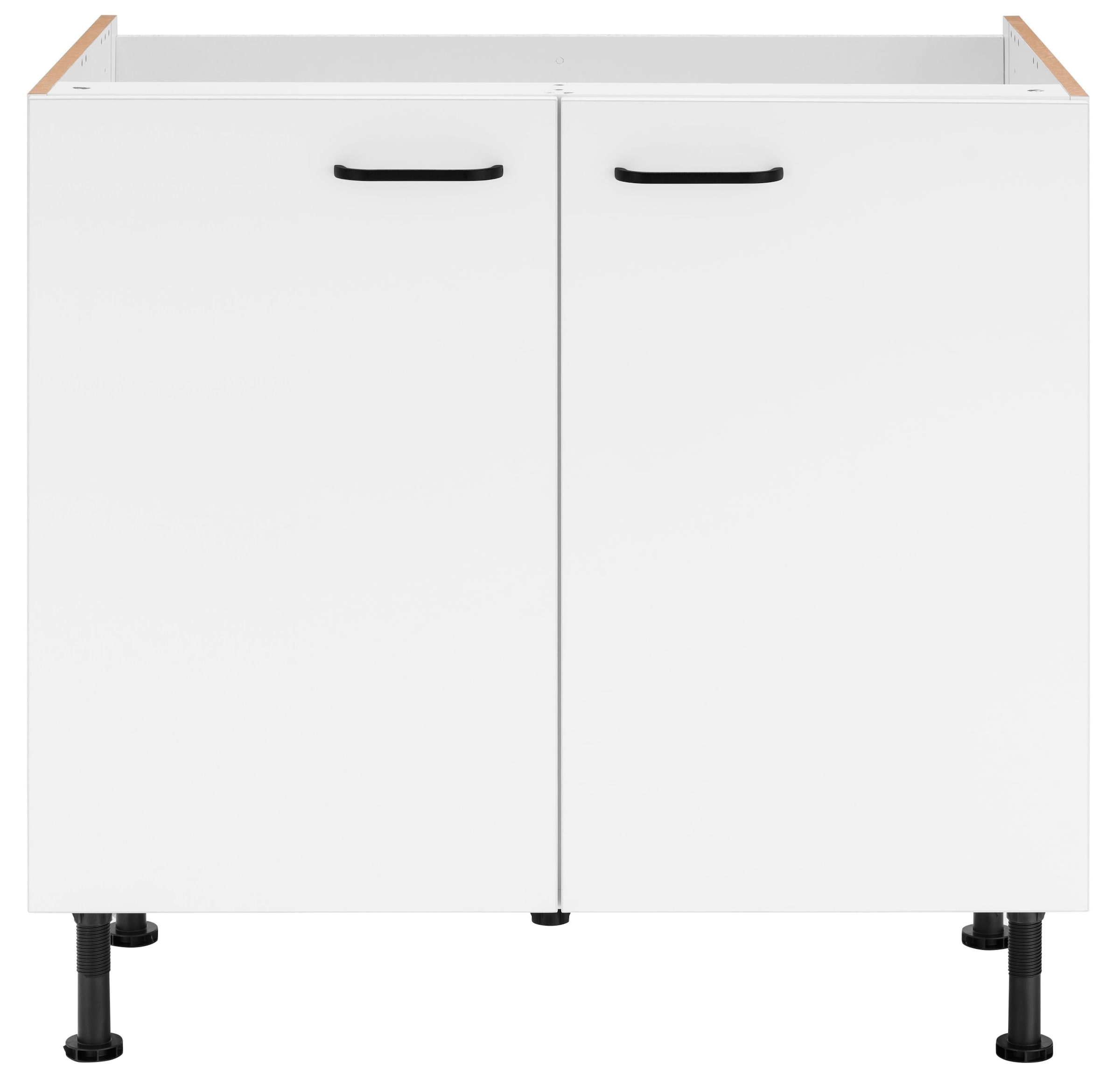 OPTIFIT Spülenschrank »Elga«, mit Soft-Close-Funktion, höhenverstellbaren Füssen, Breite 90 cm