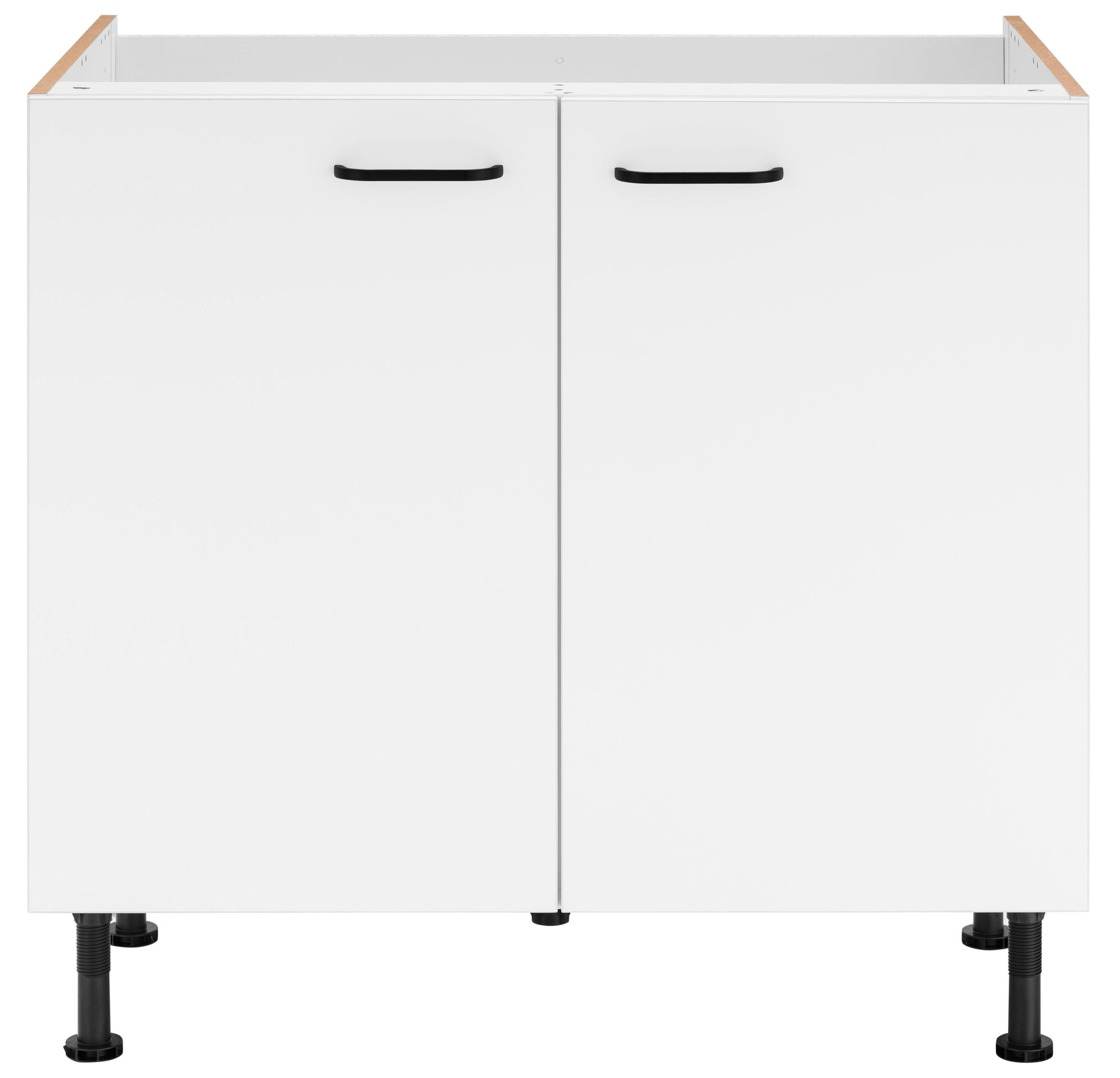OPTIFIT Spülenschrank "Elga" mit Soft-Close-Funktion, höhenverstellbaren Füßen, Breite 90 cm