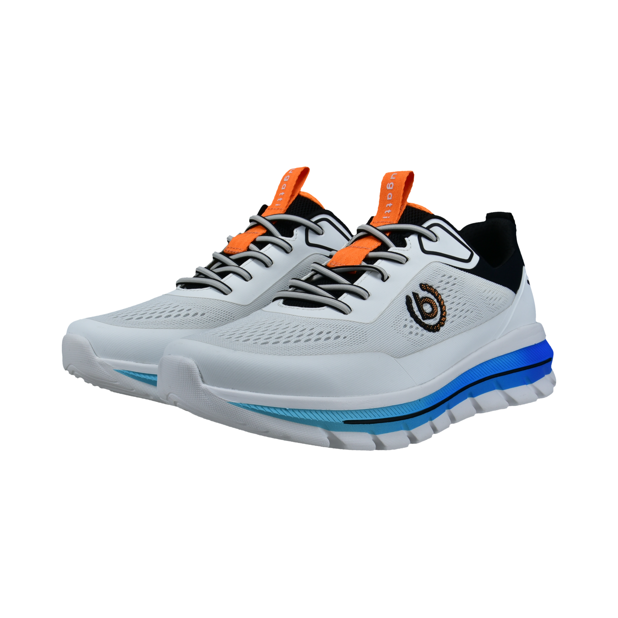 bugatti Sneaker  Freizeitschnürer, Halbschuh im Materialmix