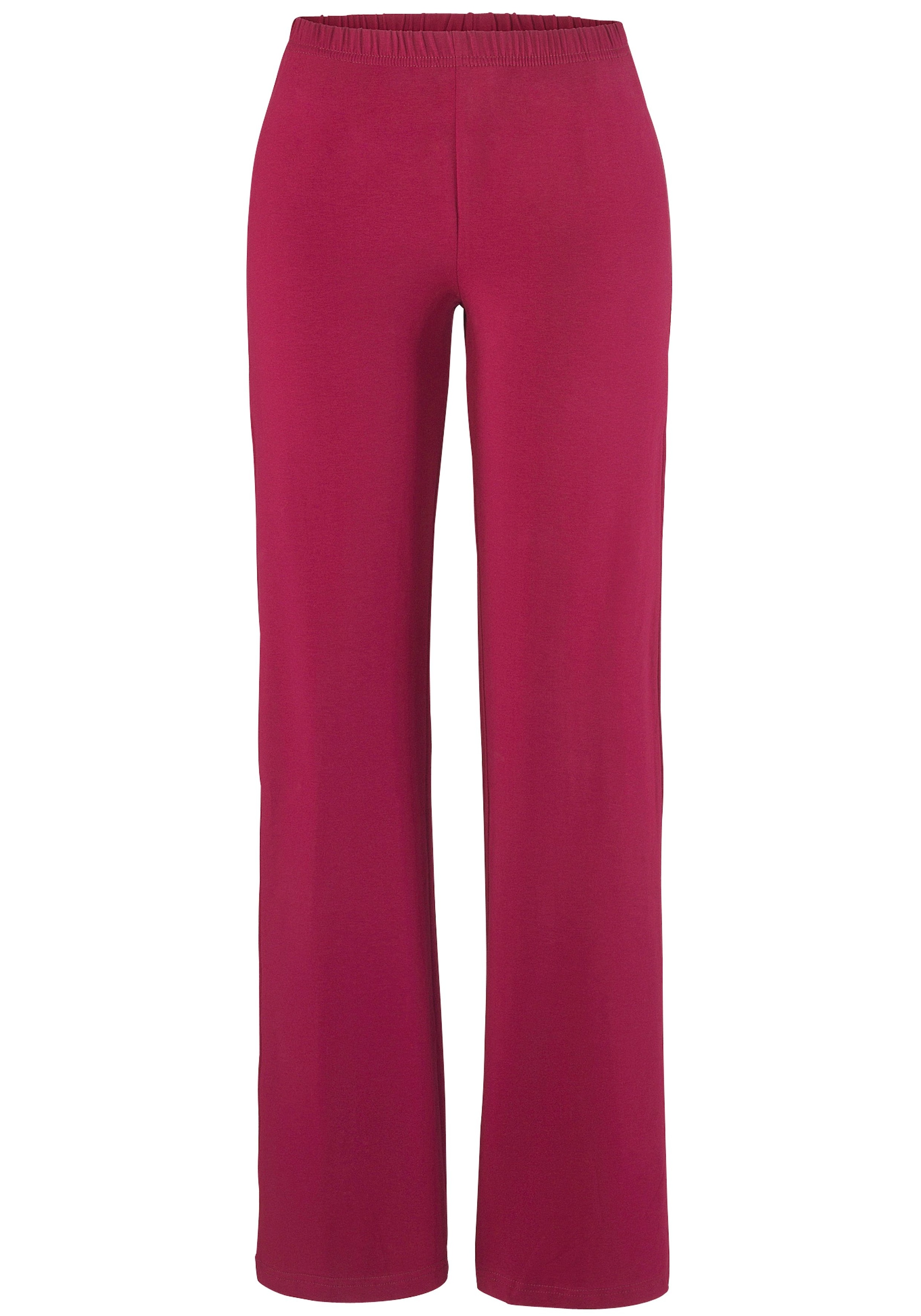 auf leicht ausgestelltem Jazzpants, Vivance active (2er-Pack), versandkostenfrei mit Loungewear Bein,