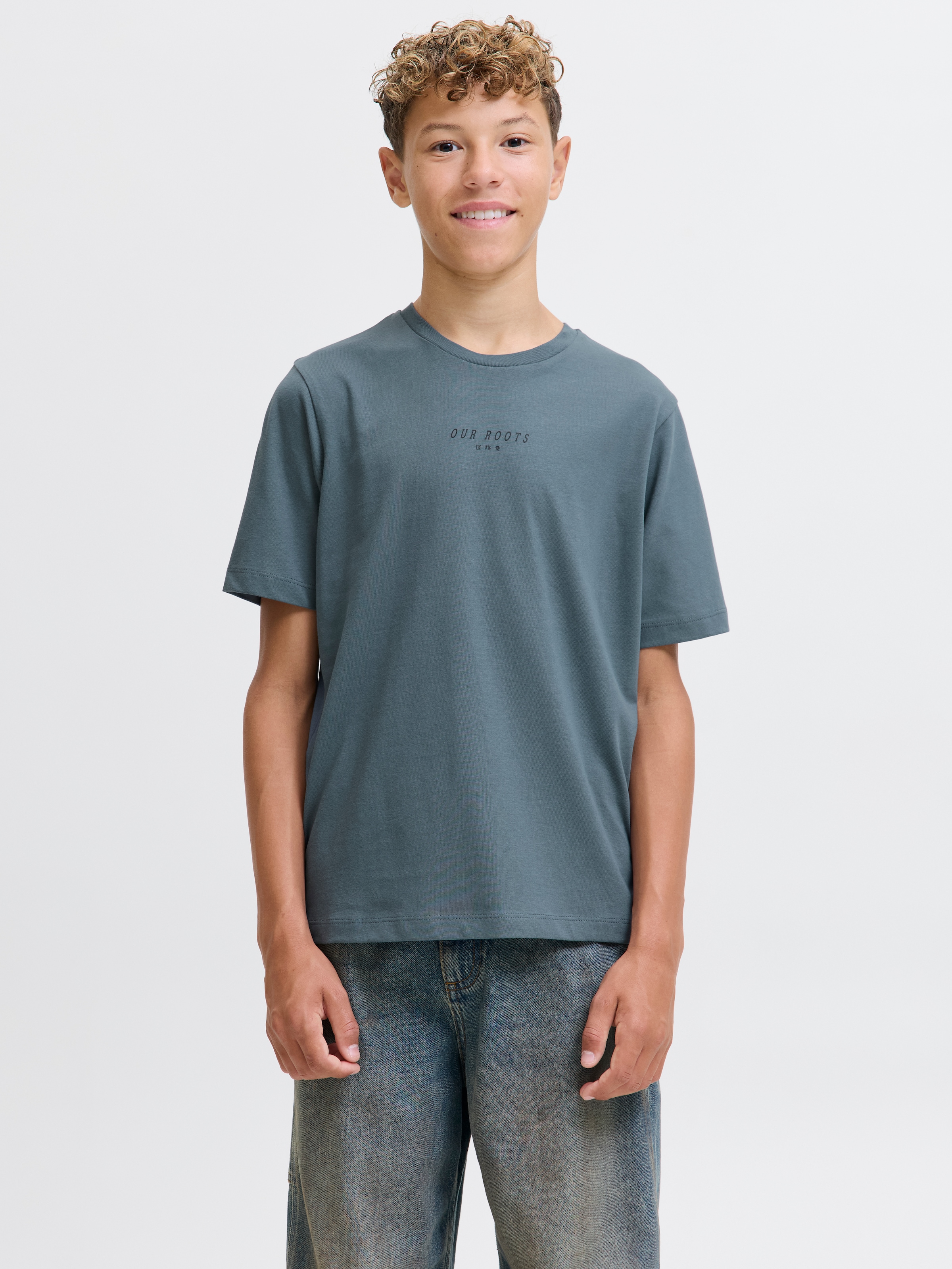 Jack & Jones Junior T-Shirt »JJKENJI TEE SS CREW NECK JNR«