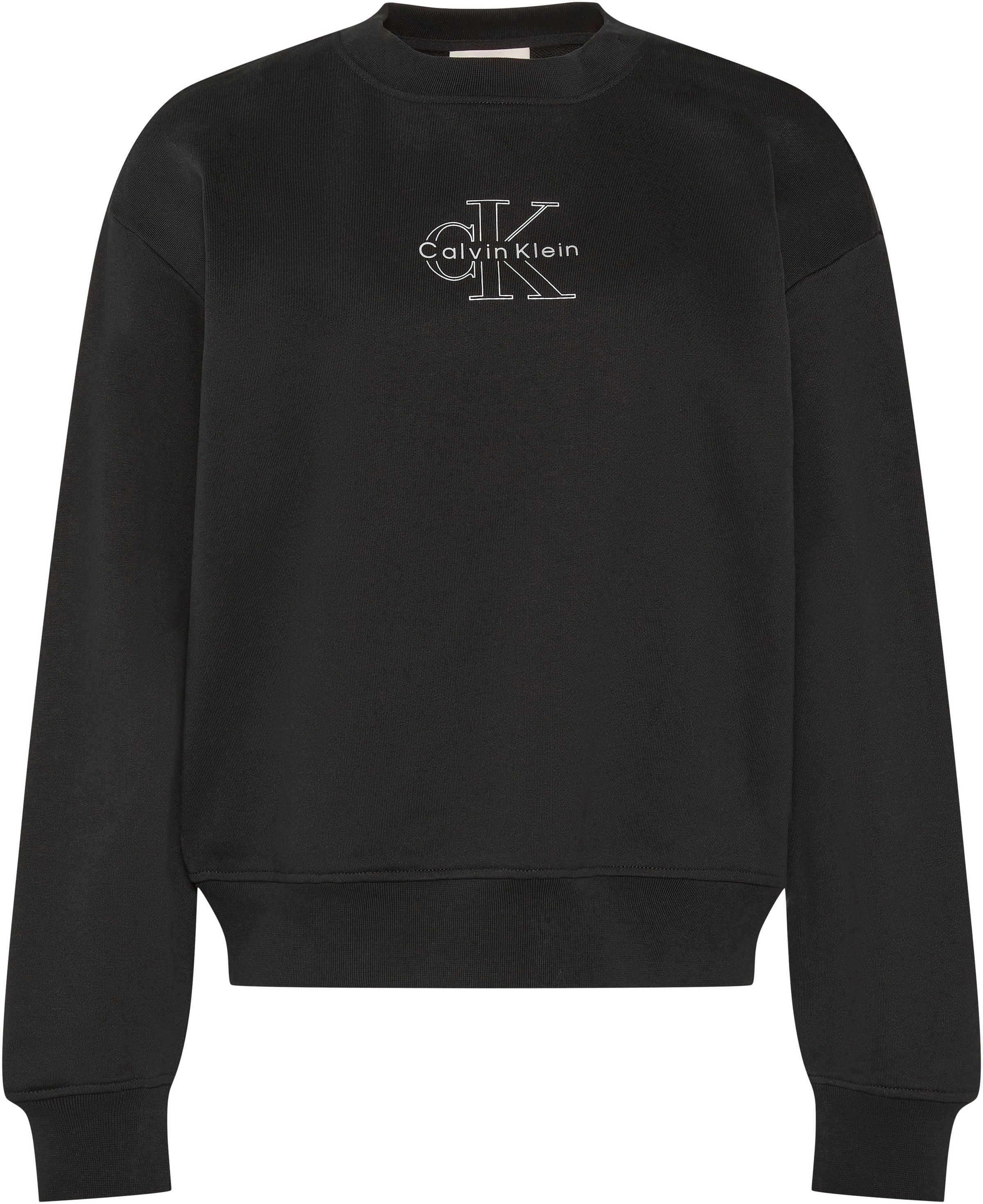 Image of Calvin Klein Jeans Sweatshirt "FOIL CREW SWEATSHIRT", Regular fit mit Rundhalsausschnitt
