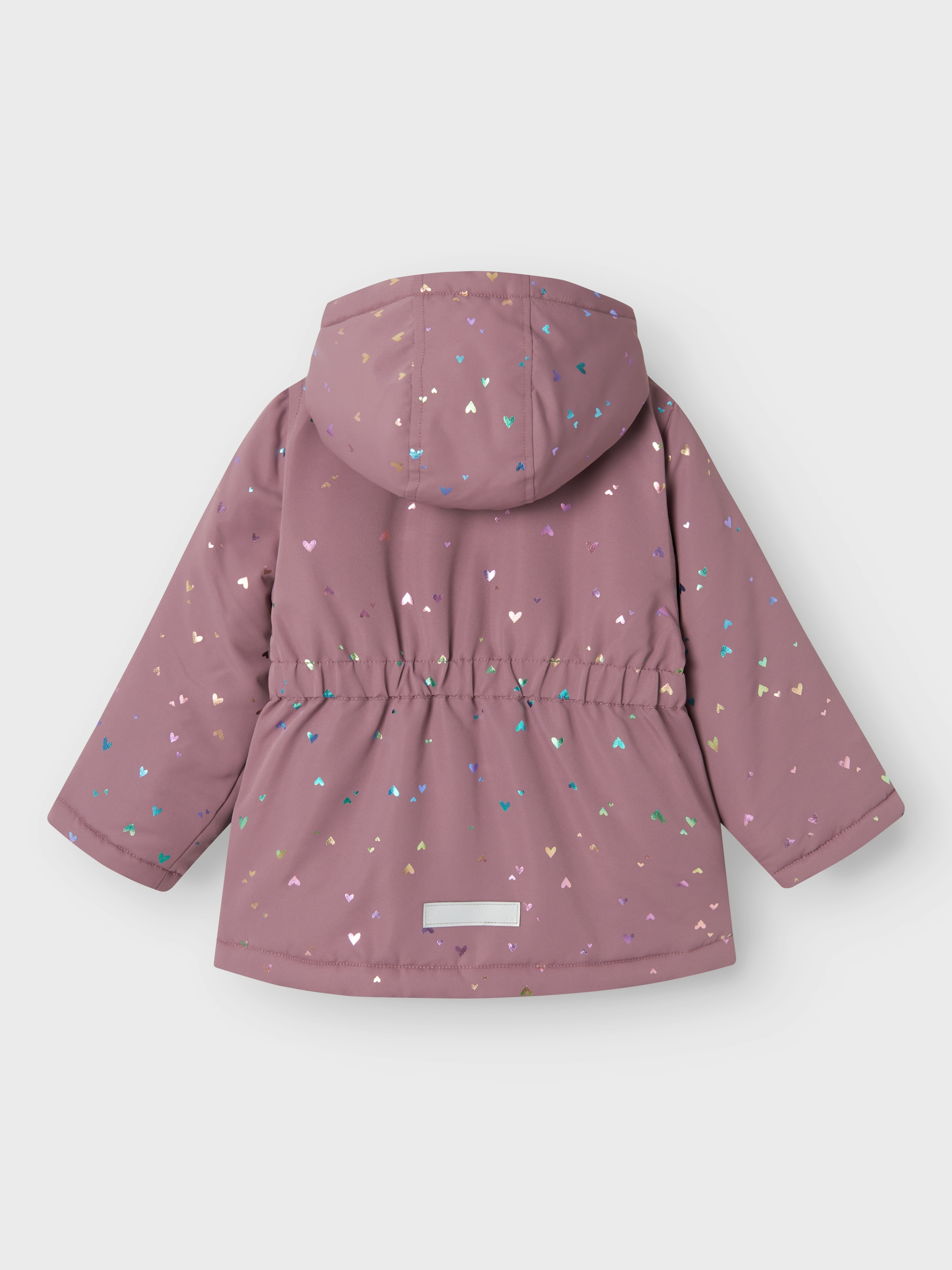 Name It Outdoorjacke »NMFMAXI JACKET GLITTER FOIL«, mit Kapuze