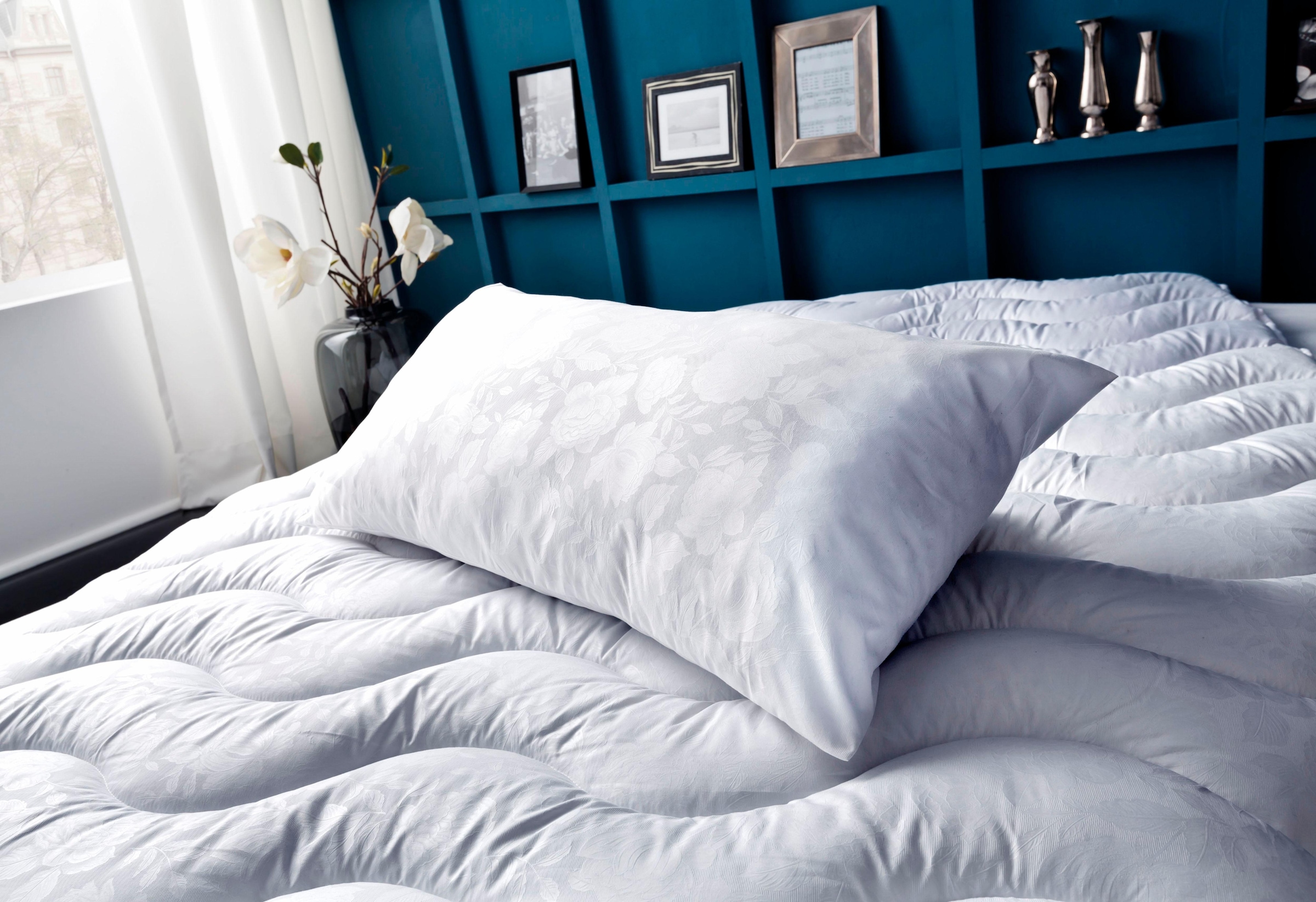 KBT Bettwaren Oreiller en microfibre »Vintage Dreams« 1 cuis tlg.