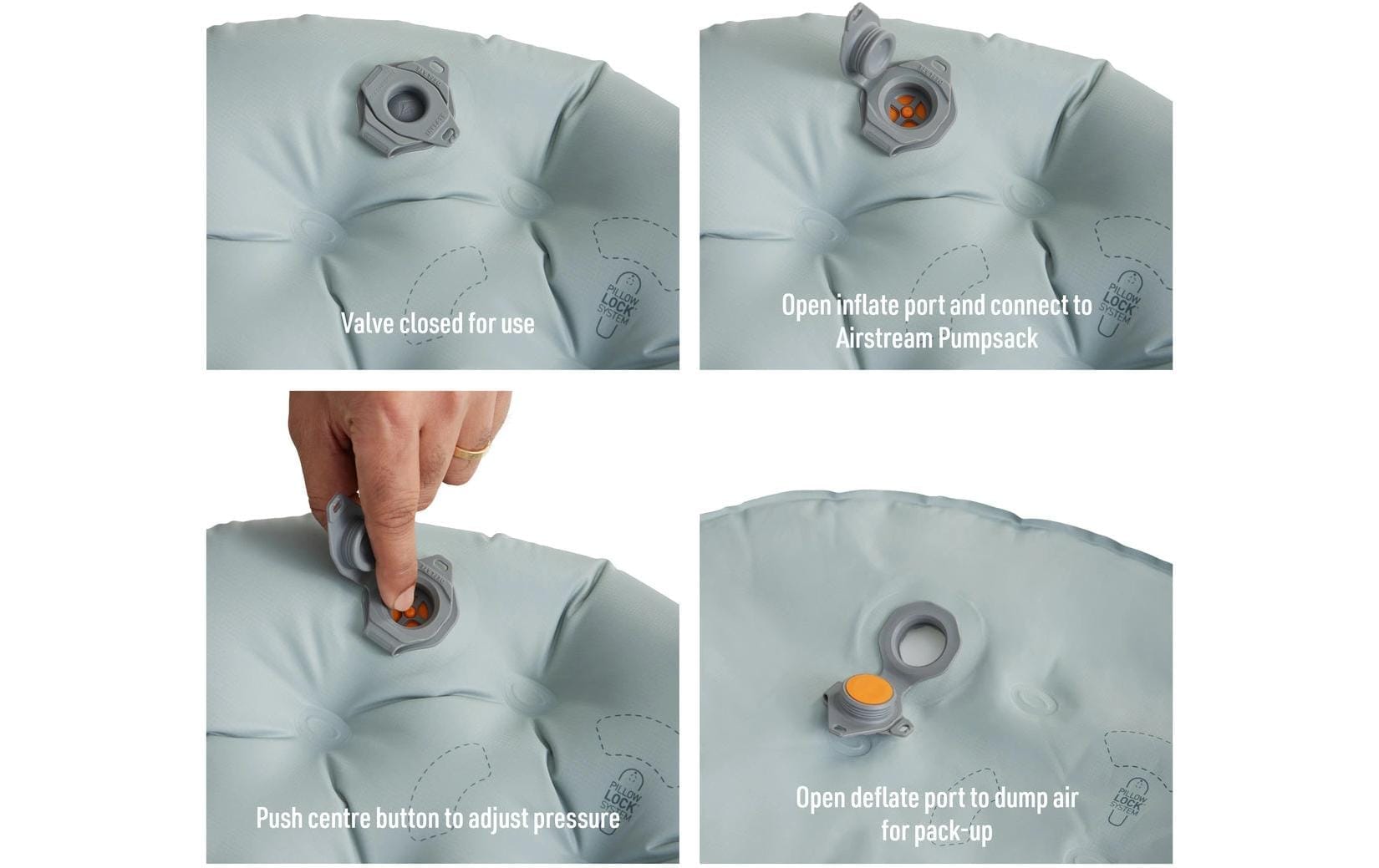 sea to summit Isomatte »Ether Light XR Insulated Air Isomatte Regular«, aufblasbar