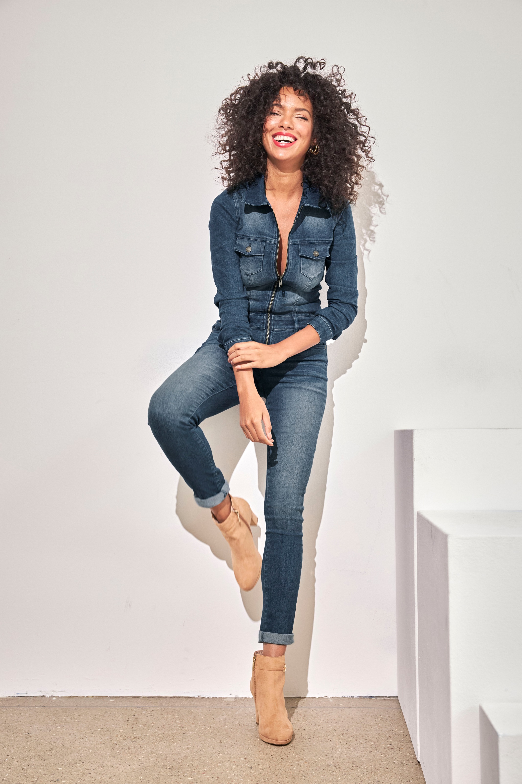 Image of Melrose Overall, aus weichem Denim bei Ackermann Versand Schweiz