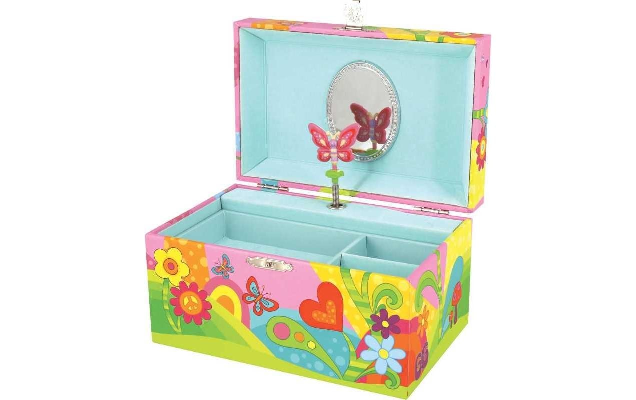 goki Spieluhr »Schmetterlingswiese Melodie: Over the Rainbow«