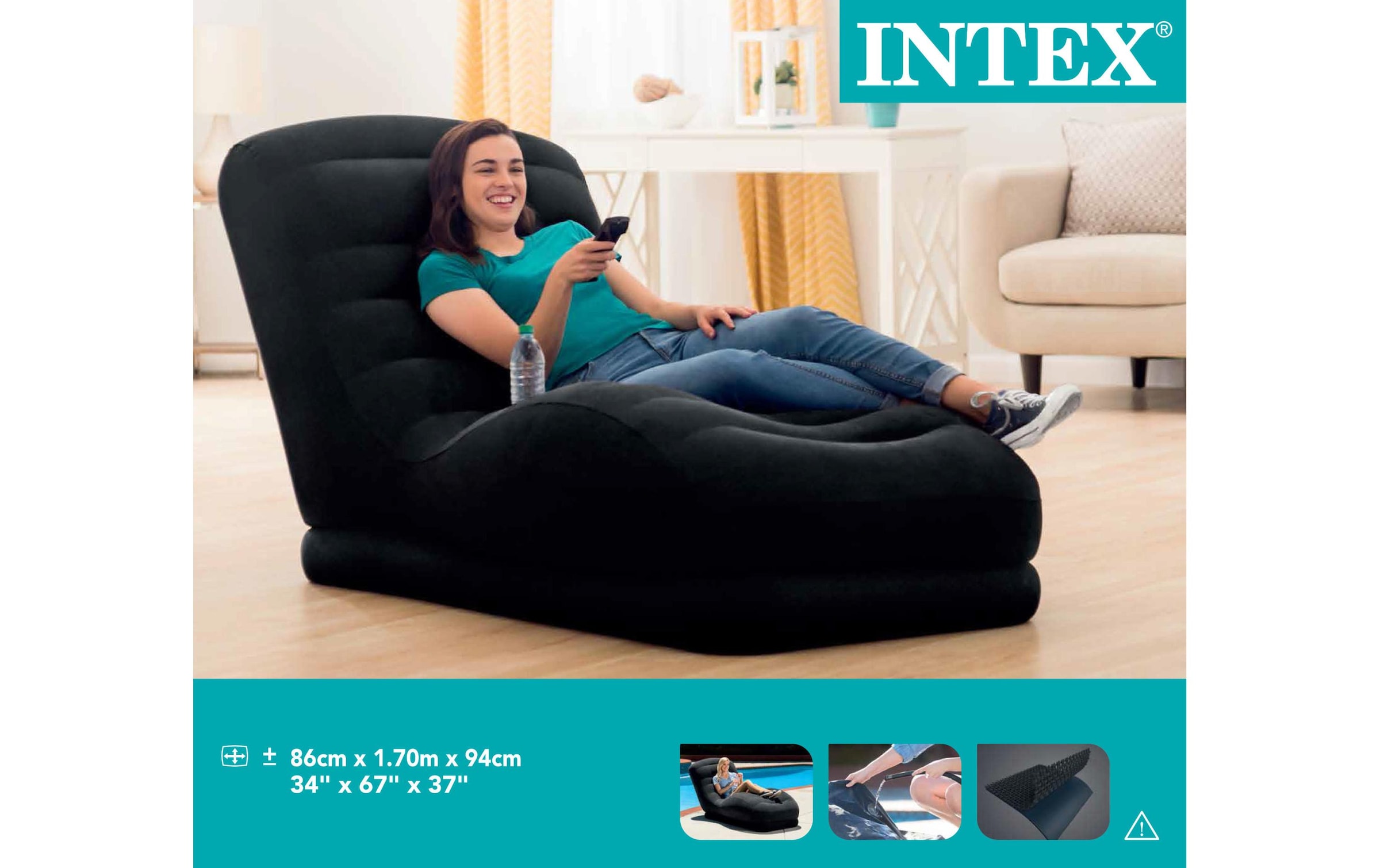 Intex Luftbett »Intex Luftbett Mega Lounge«