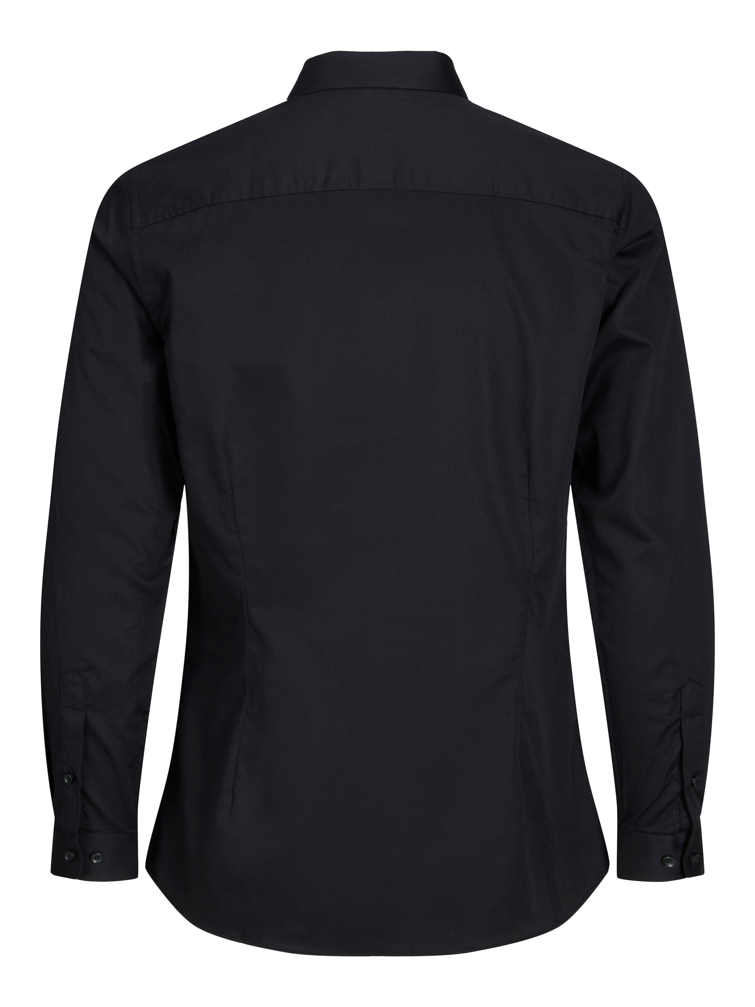 Jack & Jones Businesshemd »JJPRPARMA in Skinny Fit, Stretchanteil und verstellbaren Manschetten« sehr schmal, Web, Baumwollmischung