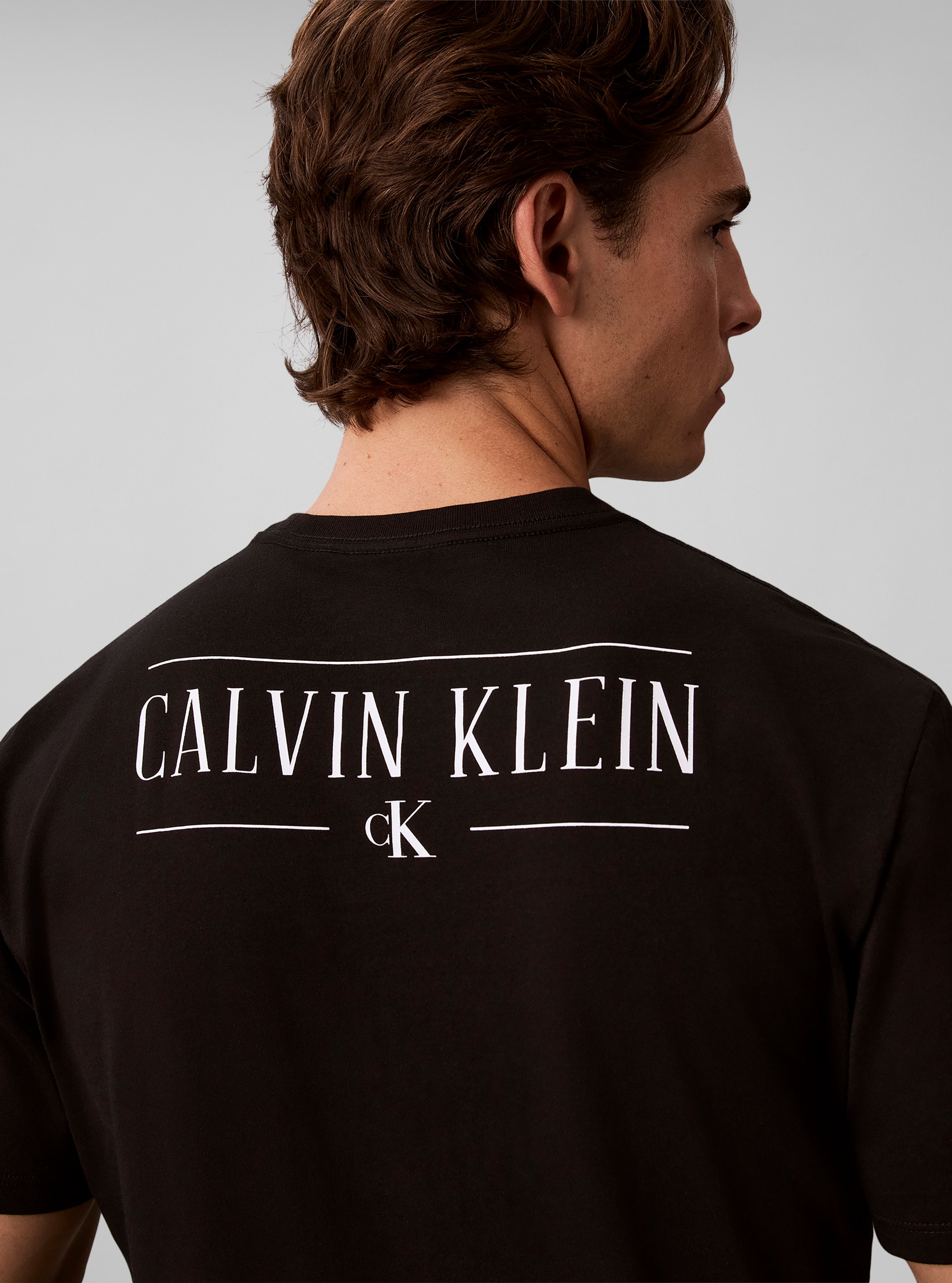 Calvin Klein Jeans T-shirt Impression dorsale, coupe regular