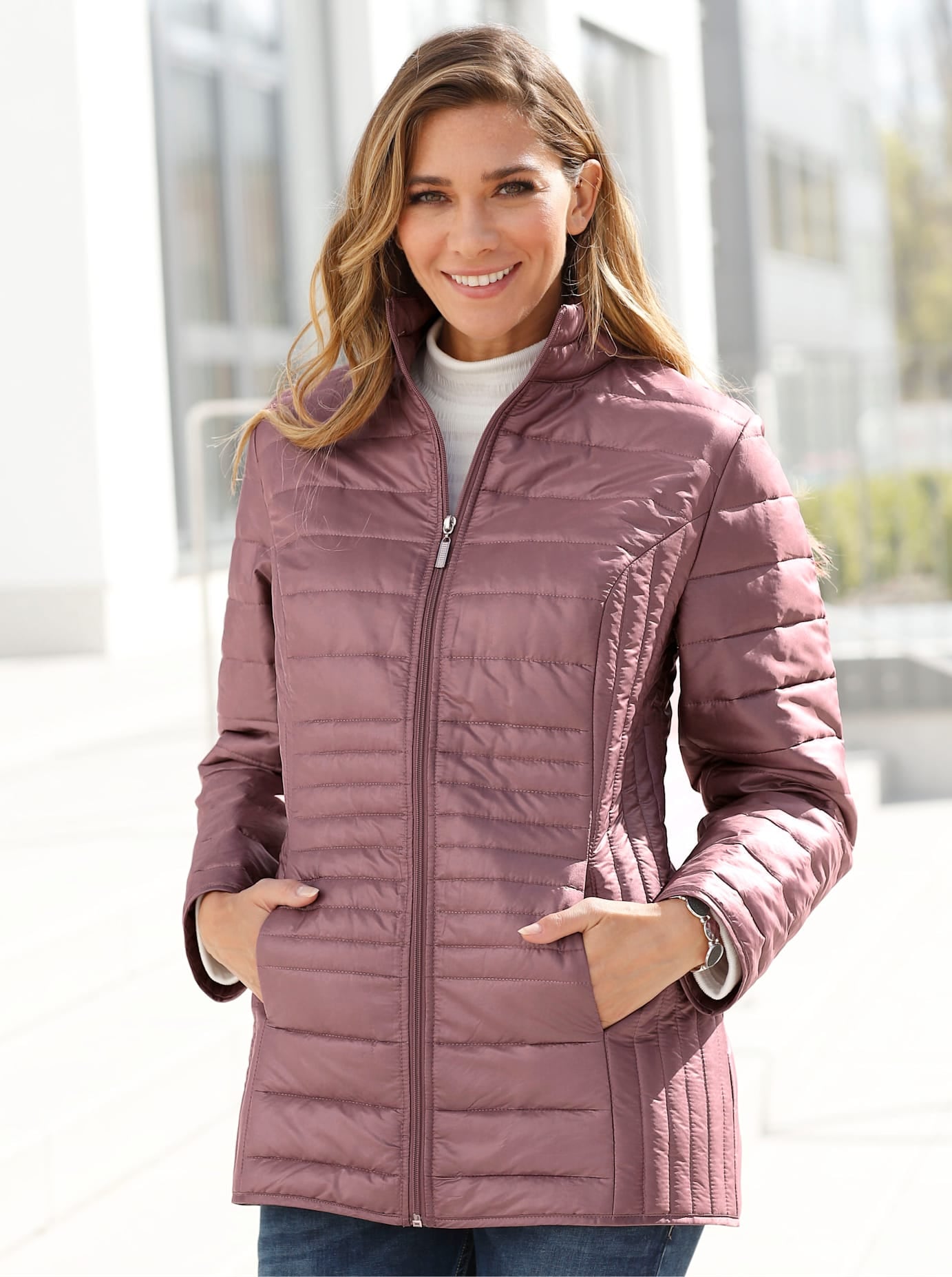 Classic Basics Steppjacke ohne Kapuze