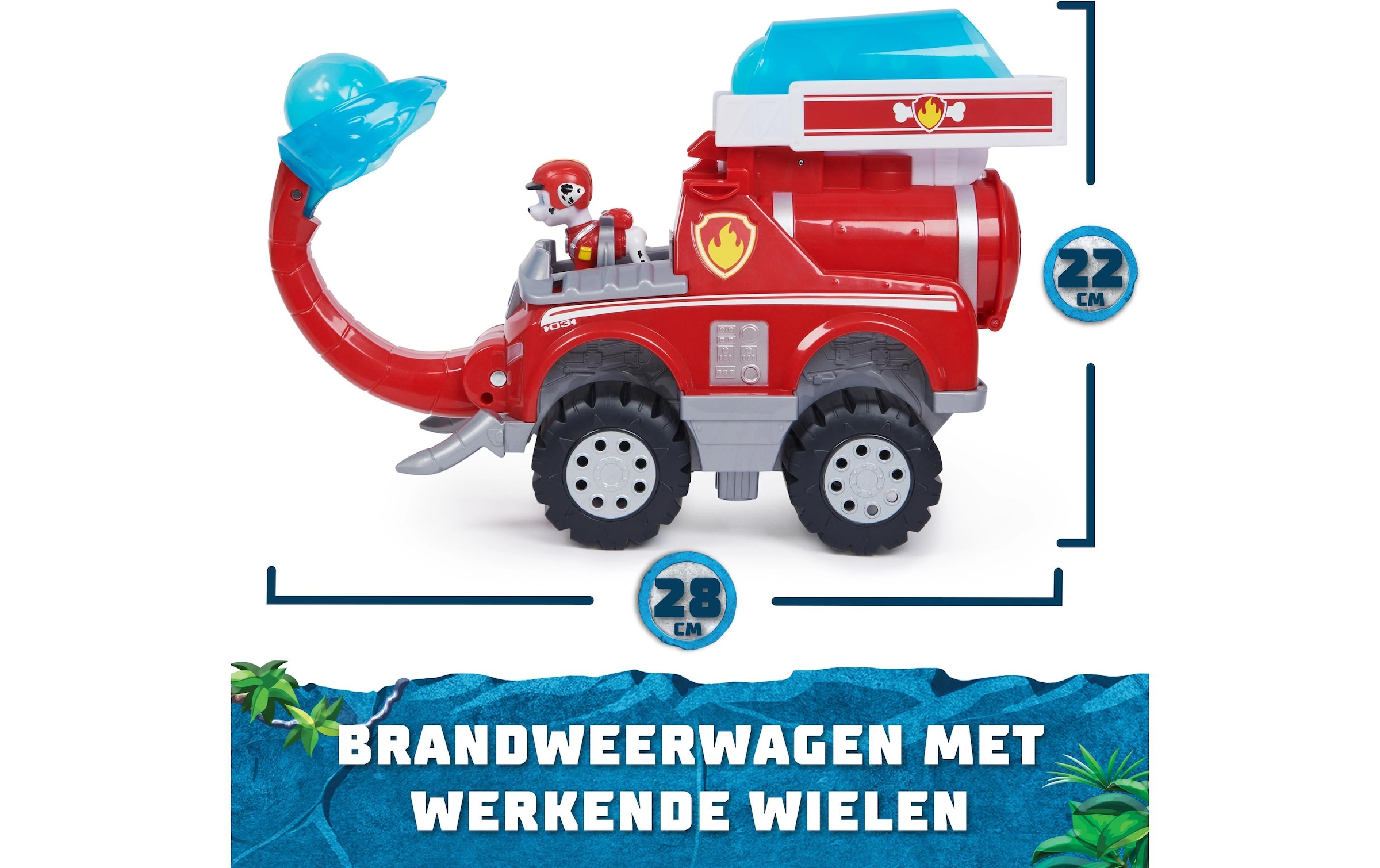 Spin Master Monde de jeu »Paw Patrol Marshall Deluxe Vehicle«