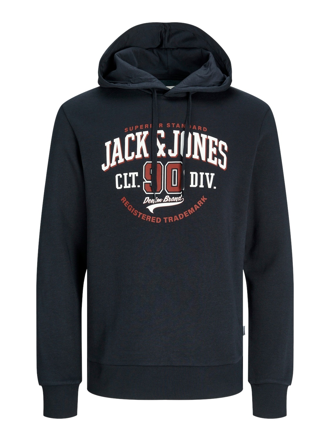 Jack & Jones Kapuzensweatshirt »JJELOGO SWEAT HOOD 2 COL 24/25 NOOS«, mit Logo Print