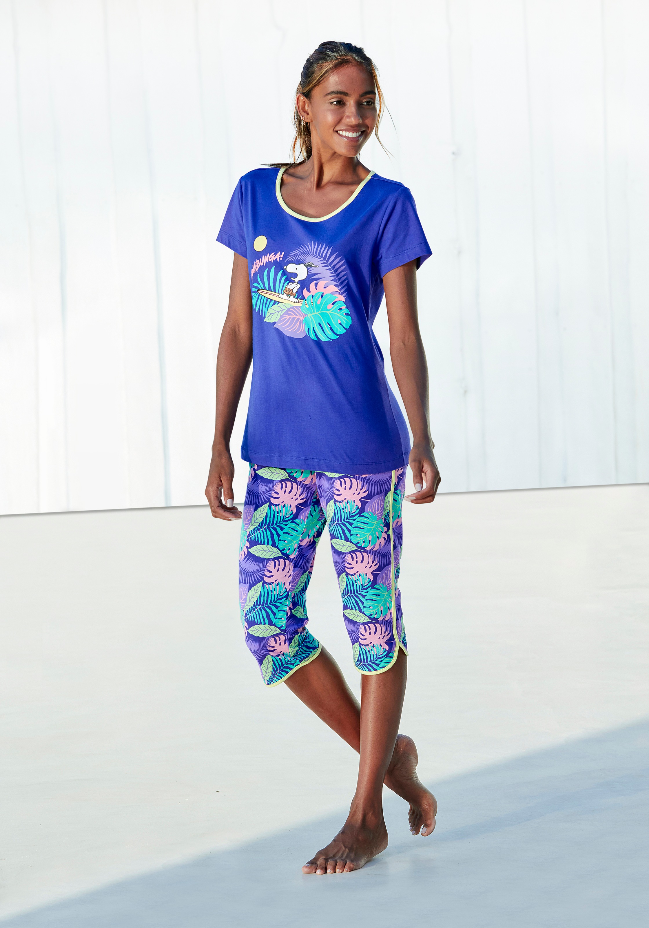 Image of Peanuts Pyjama, Hose mit Allover-Druck bei Ackermann Versand Schweiz