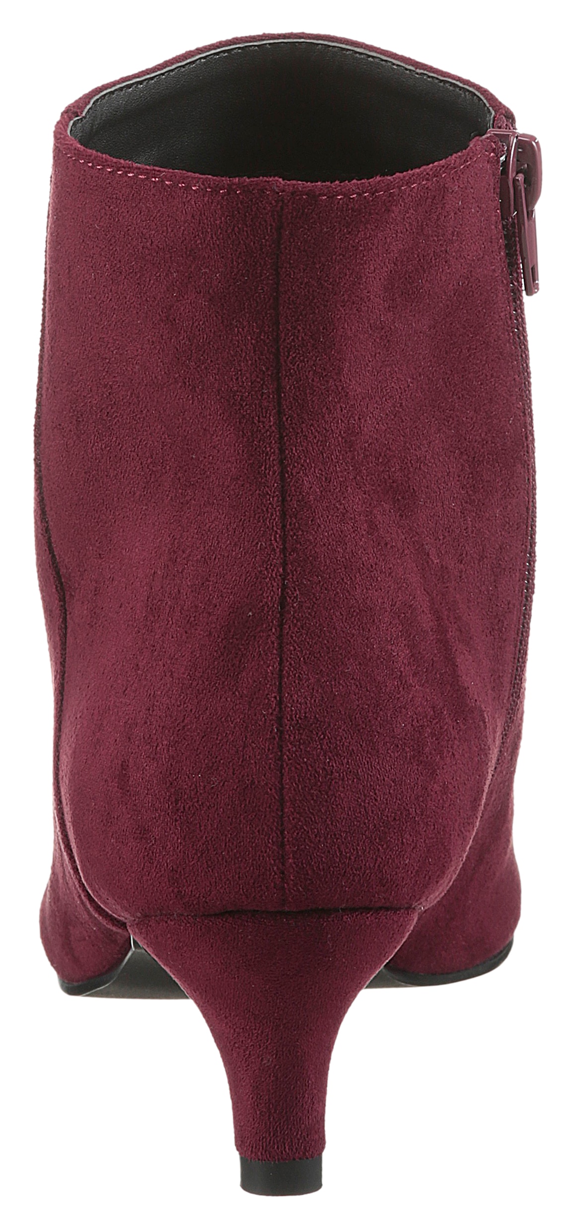 Aniston SHOES Stiefelette, Reissverschluss-Ankelboots, Trichterabsatz - NEUE KOLLEKTION