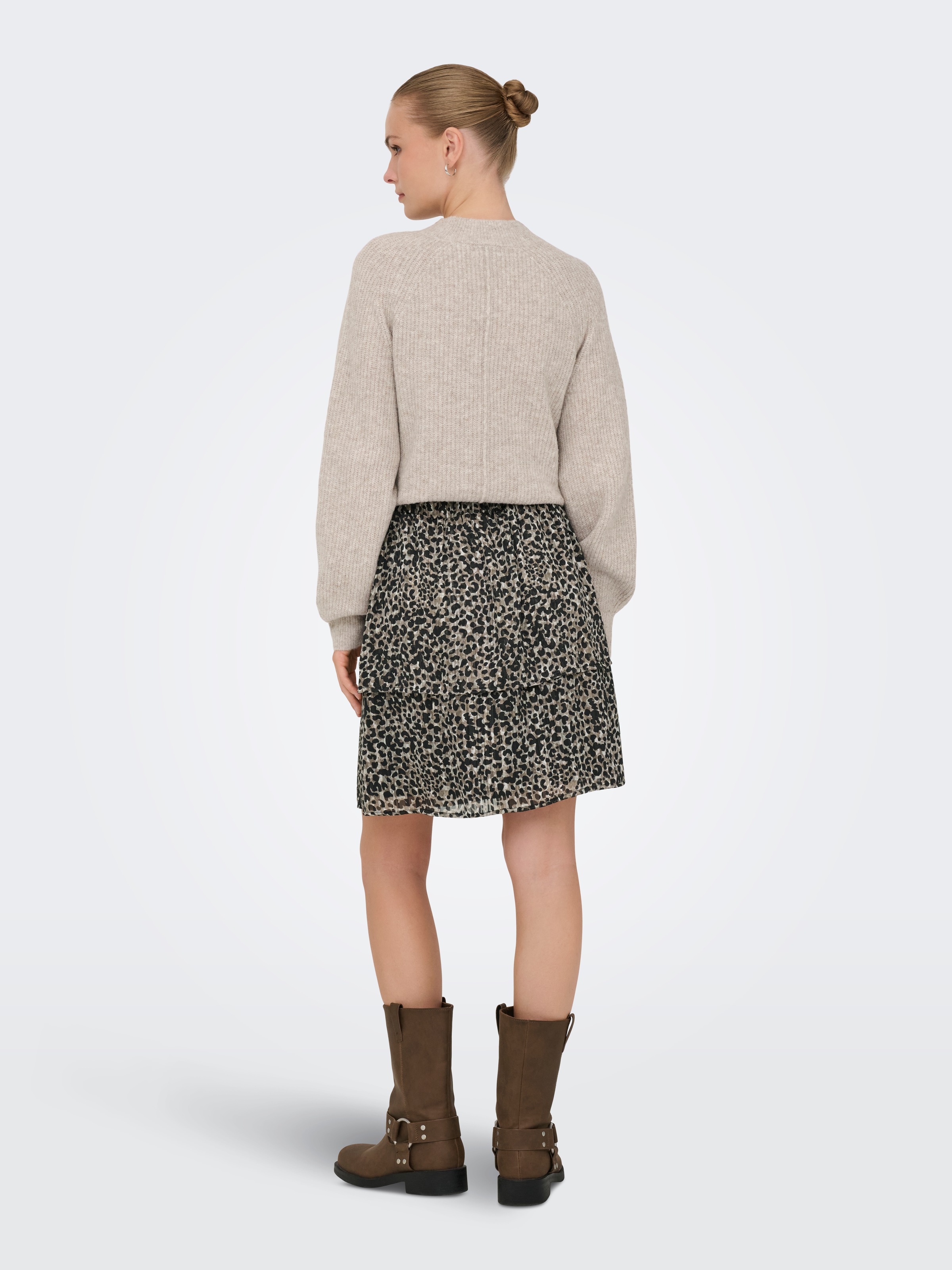 ONLY Jupe midi »ONLMAVIE LIFE SHORT LOOSE SKIRT WVN«