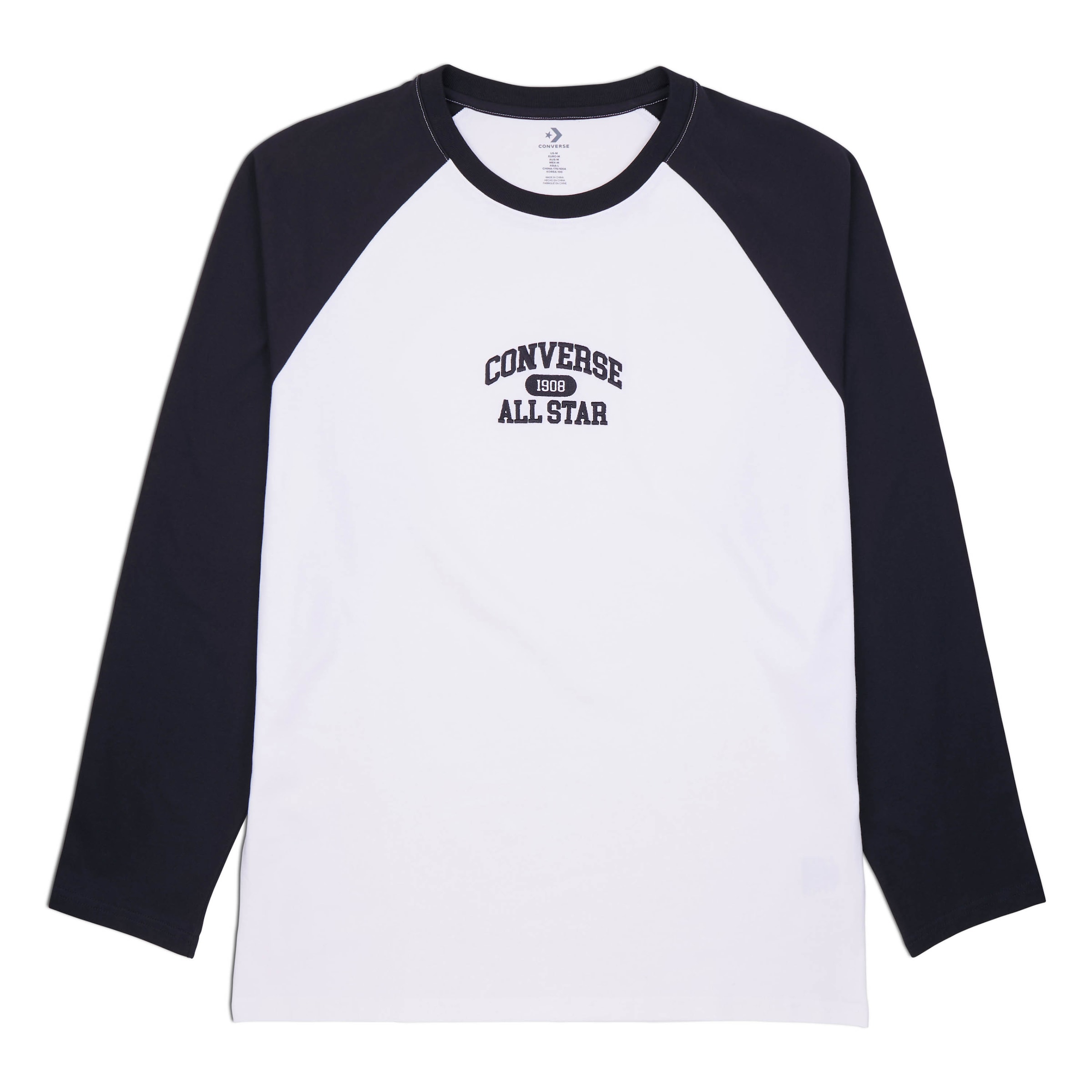 Image of Converse Langarmshirt "MENS CONVERSE PREMIUM LONG-SLEEVE RAGLAN T-SHIRT"