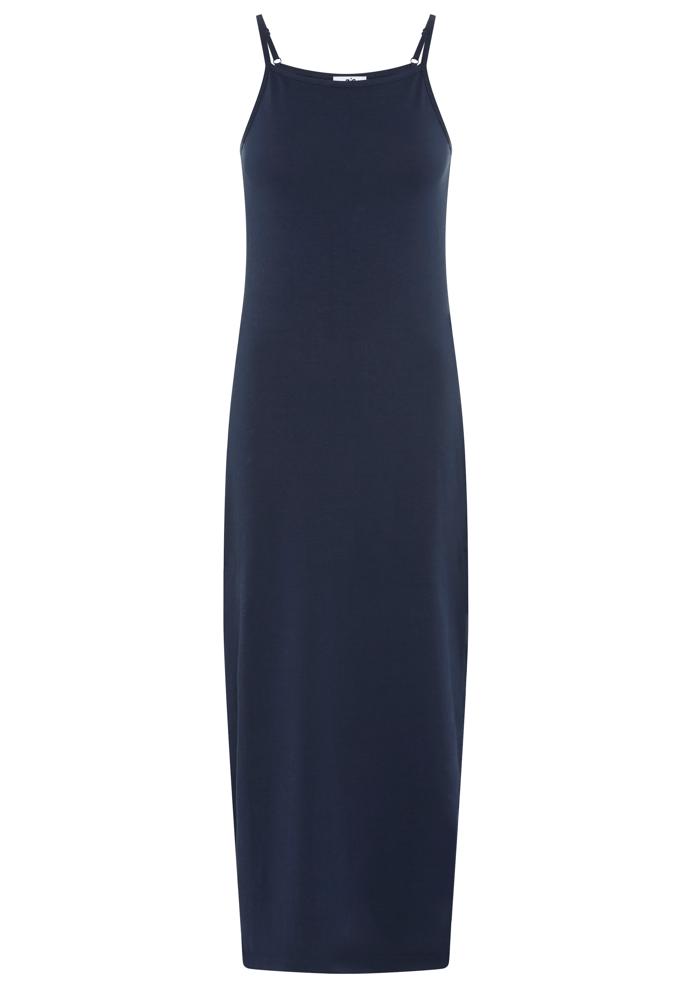 AJC Robe d'été Sans poches aus Single Jersey, mit verstellbaren Spaghettiträgern