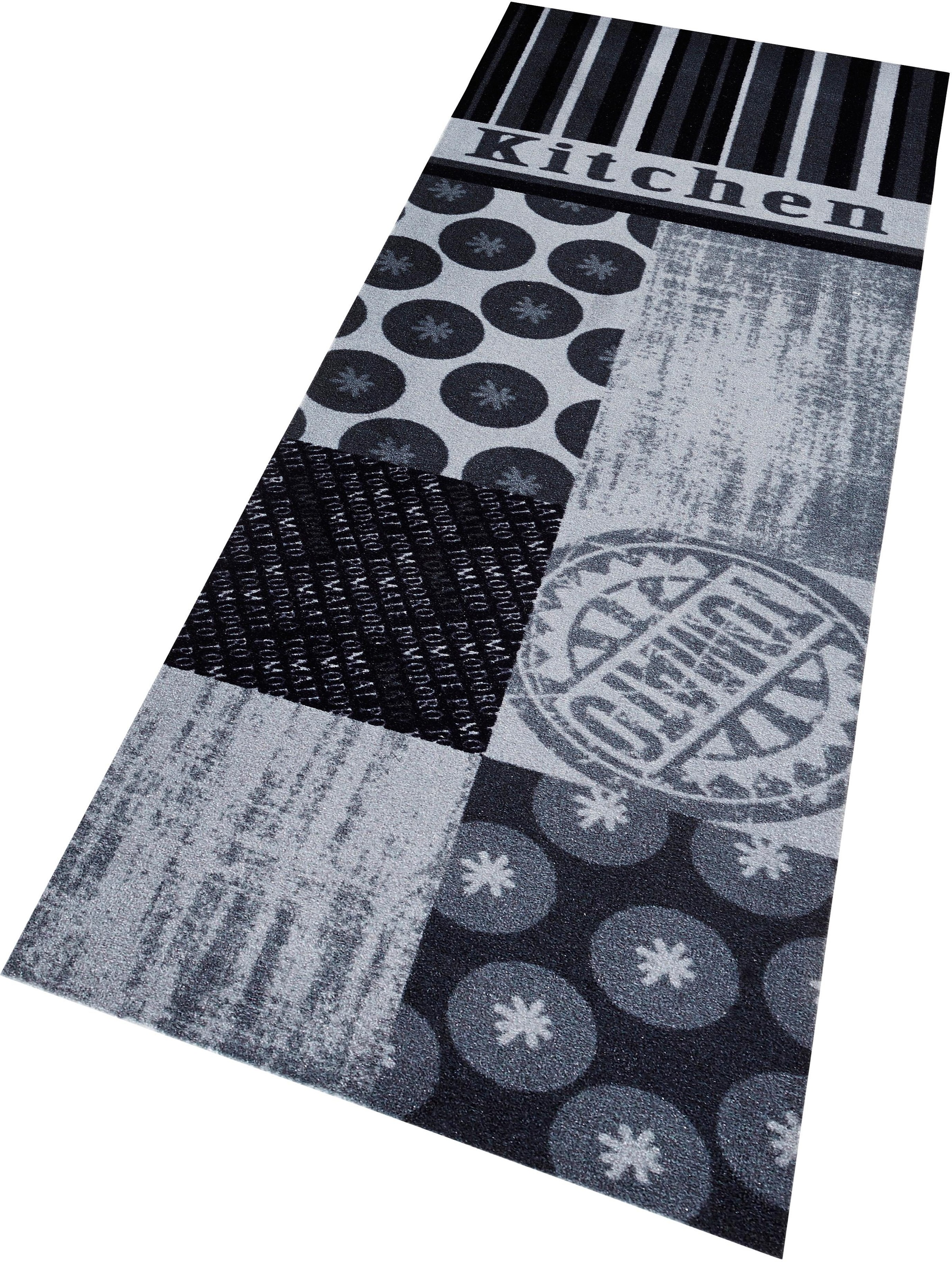 Image of Zala Living Küchenläufer »Tomato«, rechteckig, 5 mm Höhe, Kurzflor, rutschhemmend, Teppich-Läufer, Waschbar, Strapazierfähig, Pflegeleicht, Küche, aus Europa, getuftete Material bei Ackermann Versand Schweiz