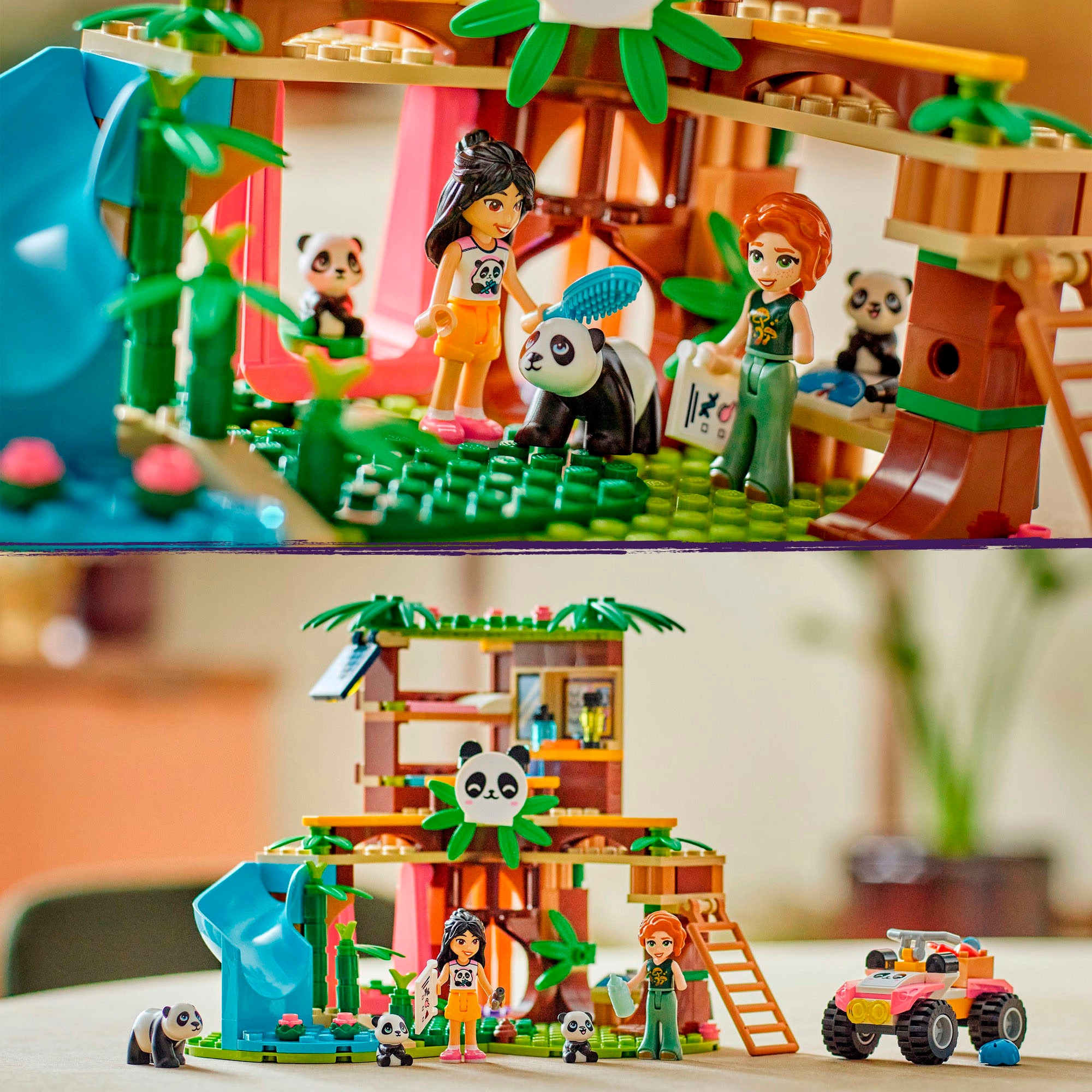 LEGO® Konstruktionsspielsteine »Panda-Pflegestation (42648), LEGO Friends« Made in Europe