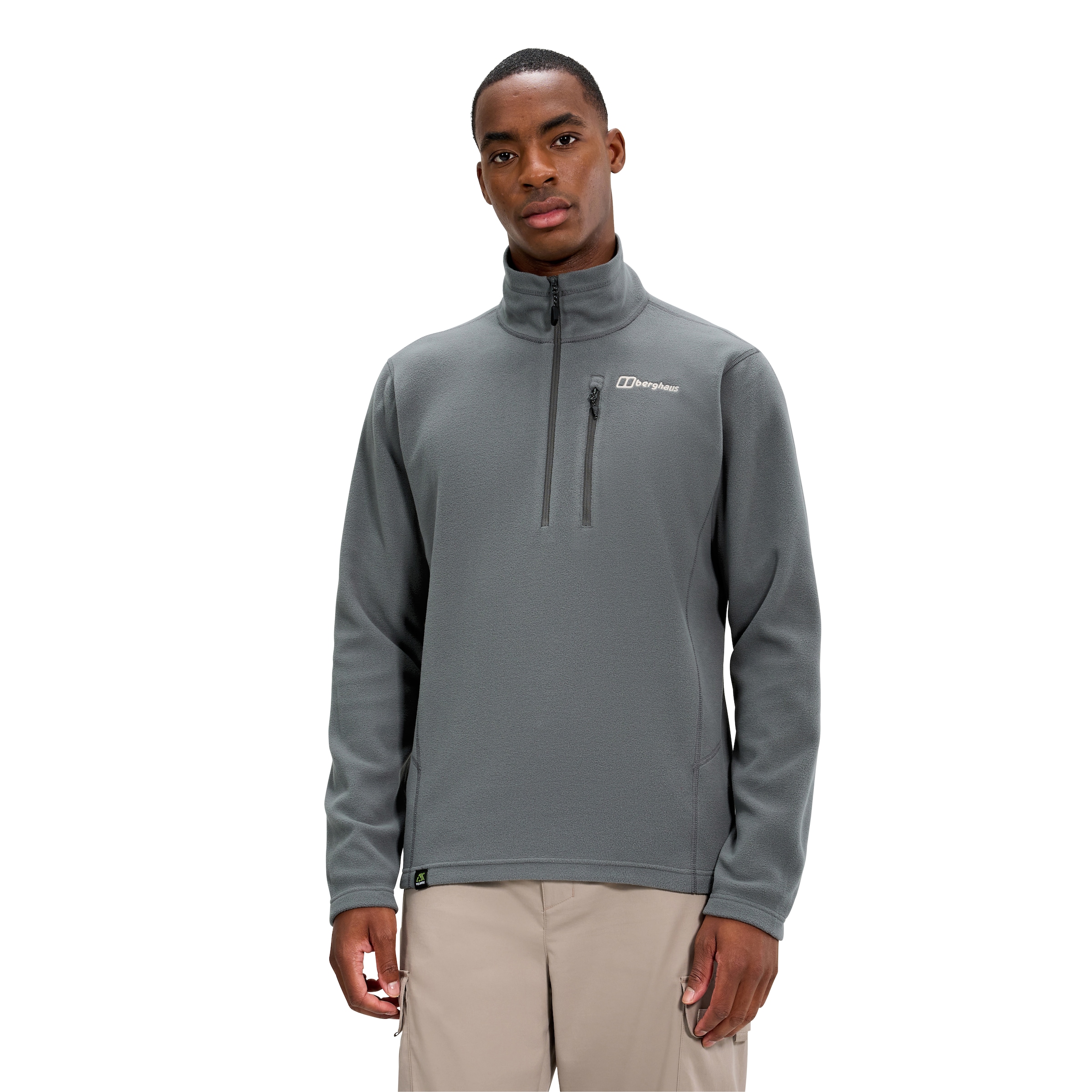 Image of Berghaus Strickfleece-Pullover aus Polyester, mit Half-Zip, aus Polartec Classic Microfleece