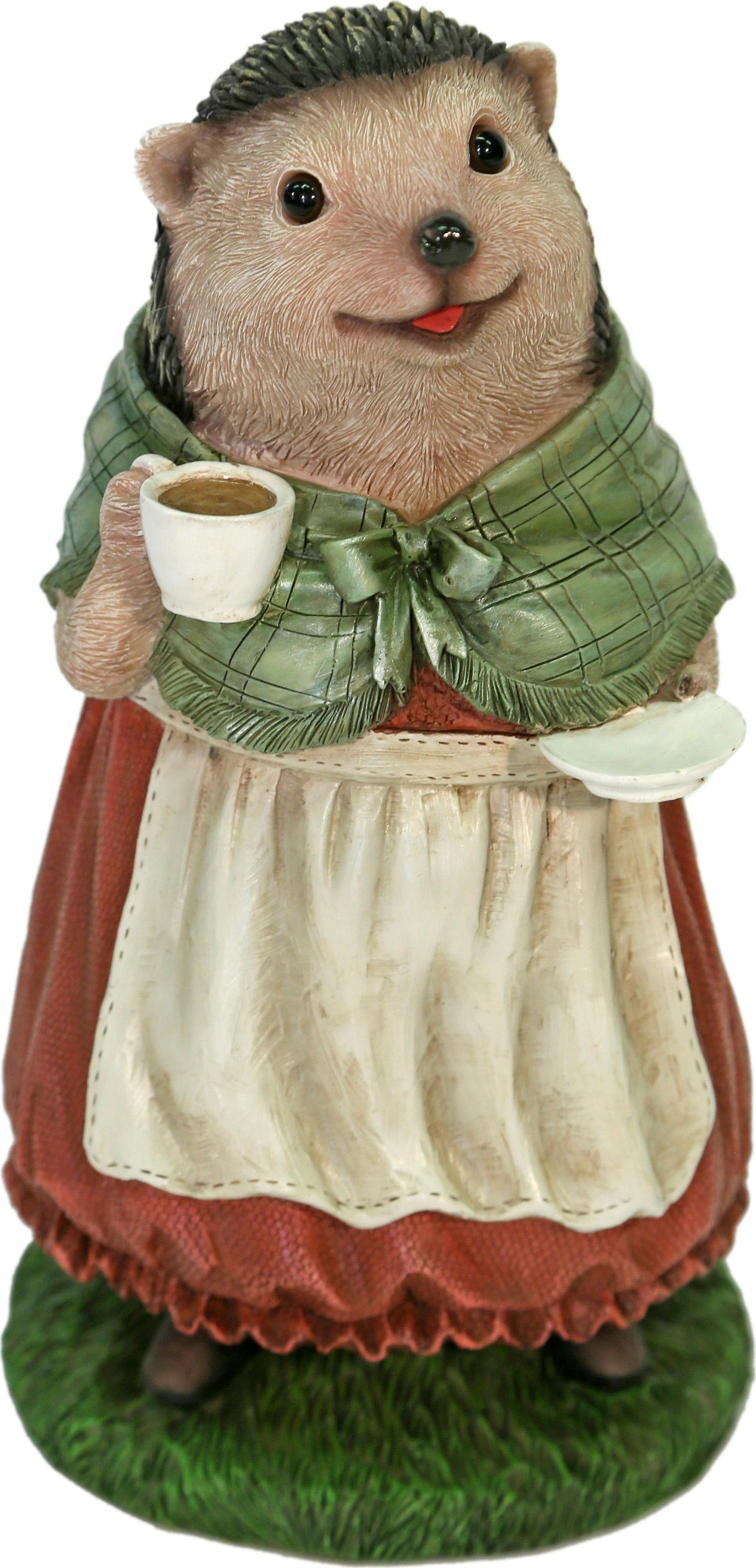 Image of Casa Collection by Jänig Tierfigur »Frau Igel im Kleid trinkt Kaffee« bei Ackermann Versand Schweiz
