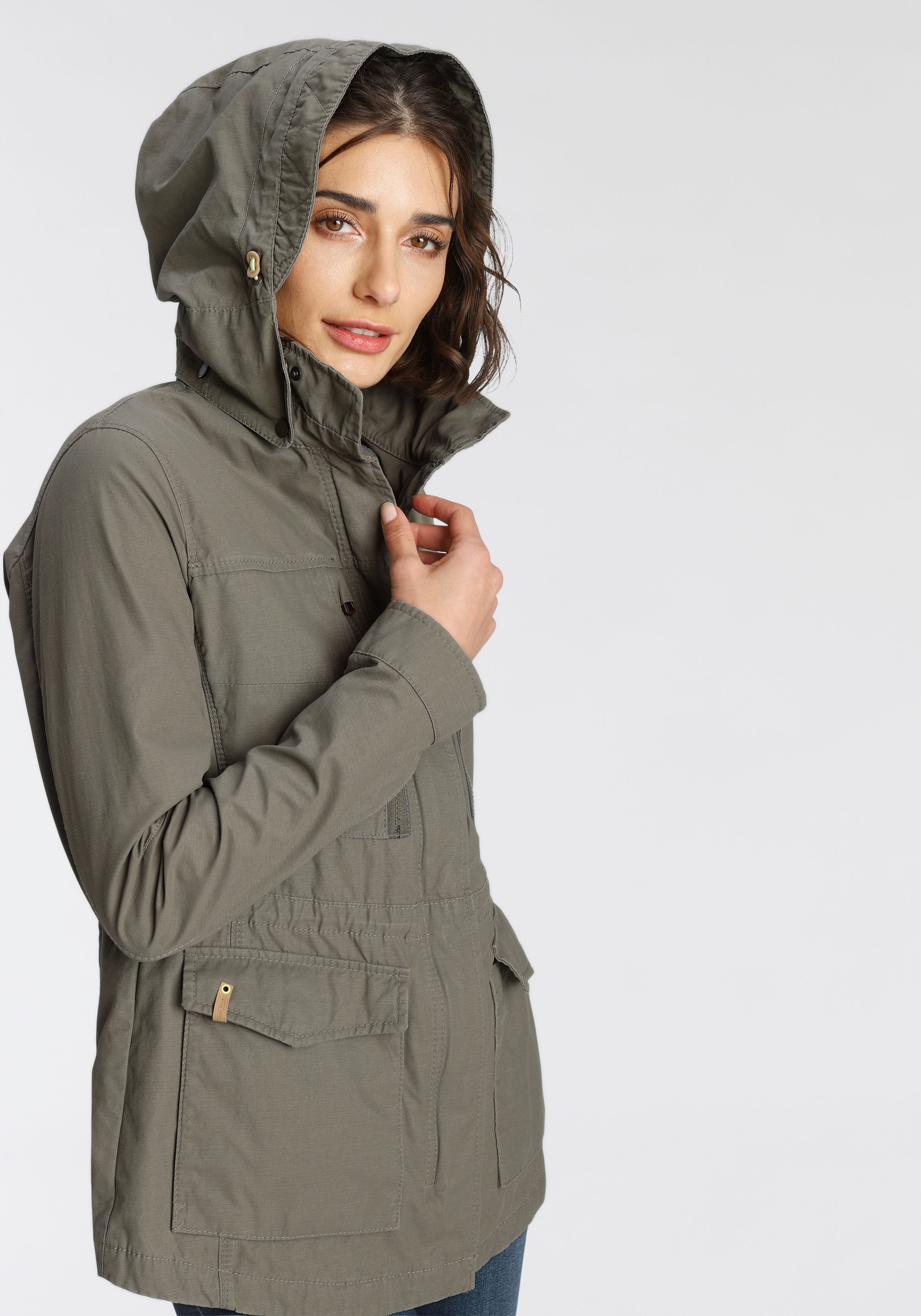 Image of camel active Funktionsparka, aus Baumwollmischung, winddicht und wasserabweisend bei Ackermann Versand Schweiz