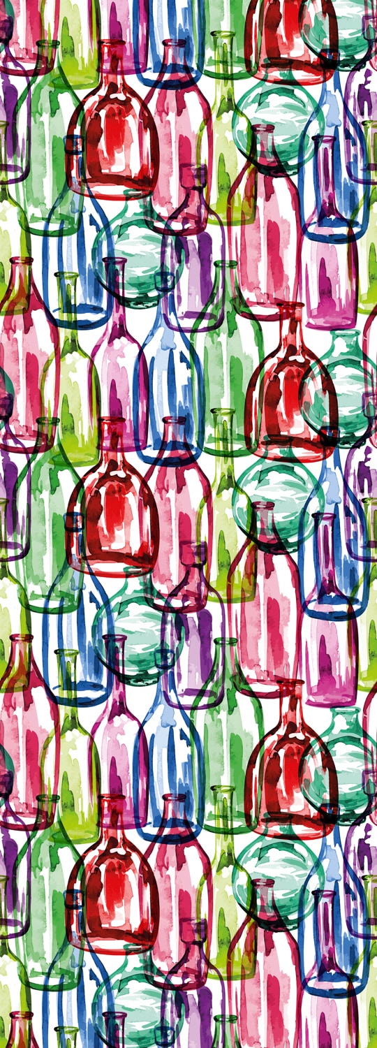 Image of queence Vinyltapete "Marika" Barock Kunst bedruckt glatt 90x250cm, selbstklebend, kinderleichte Anbringung, Sticker